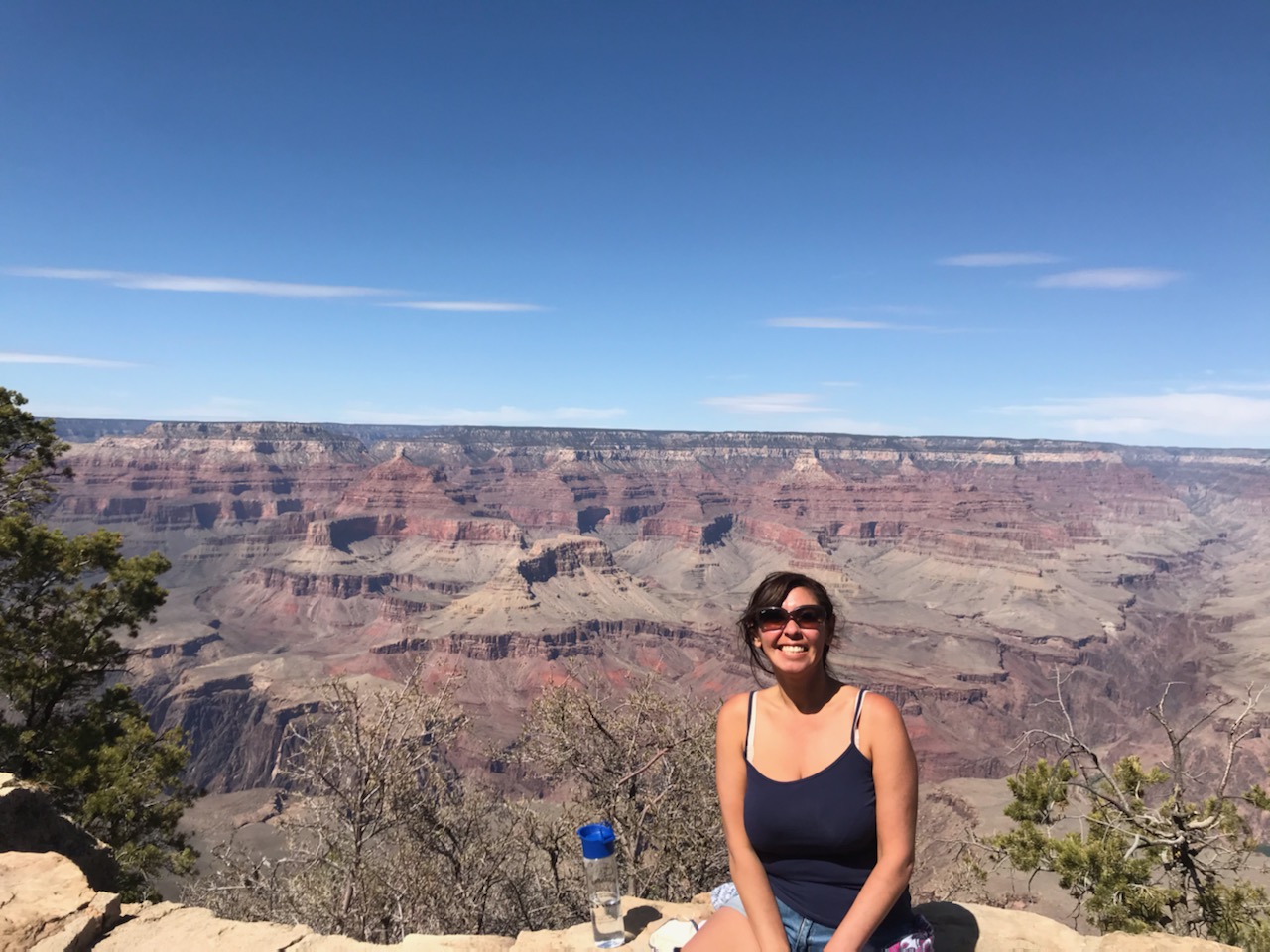 Vickie V at the Grand Canyon