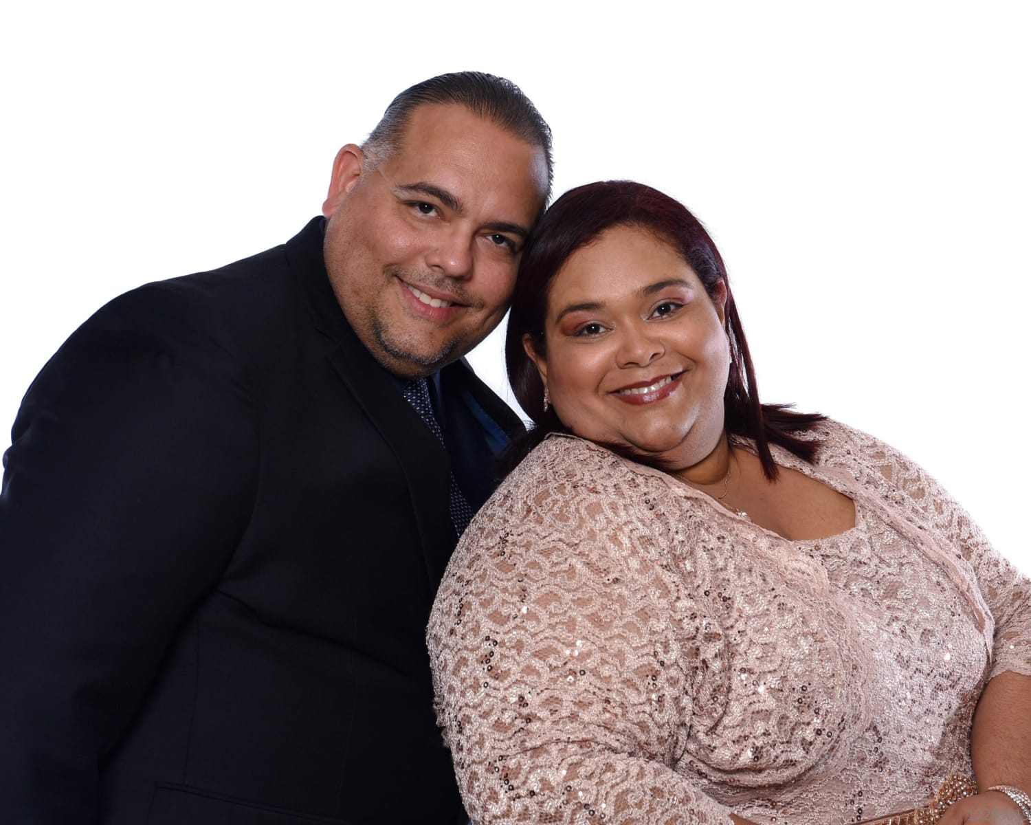 Carla Robles and Oscar Febo before surgery