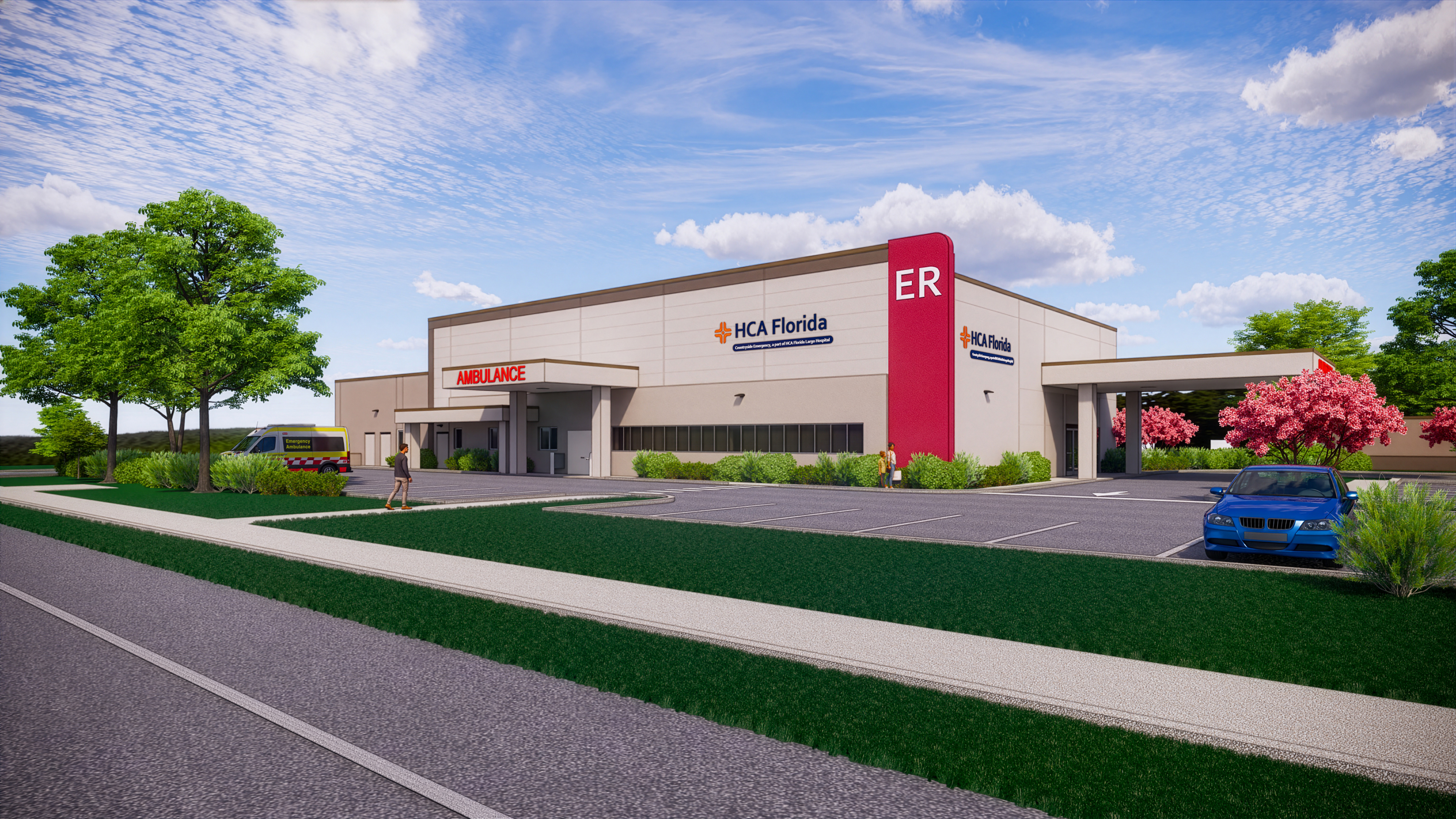 Free standing emergency room exterior photo.