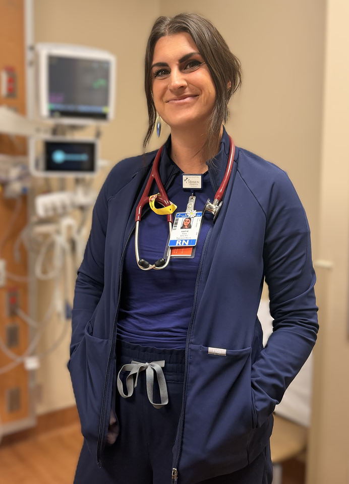 Photo of Mission Hospital McDowell nurse Katie Bomer