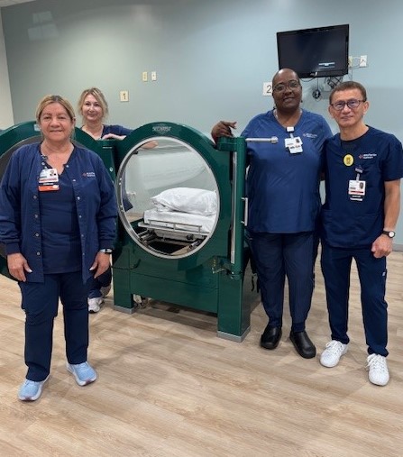 HCA Florida South Tampa Hospital's Wound Care Team.