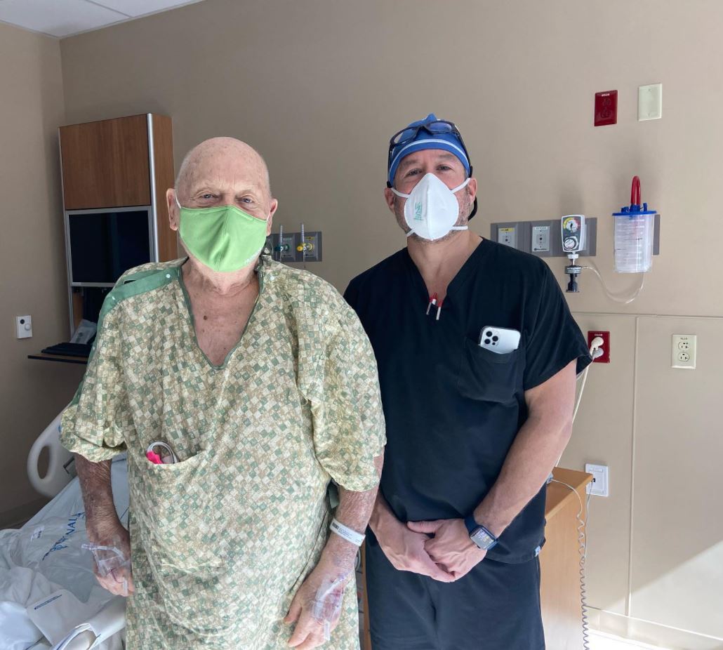 Donald Werne and Dr. Kenigsberg