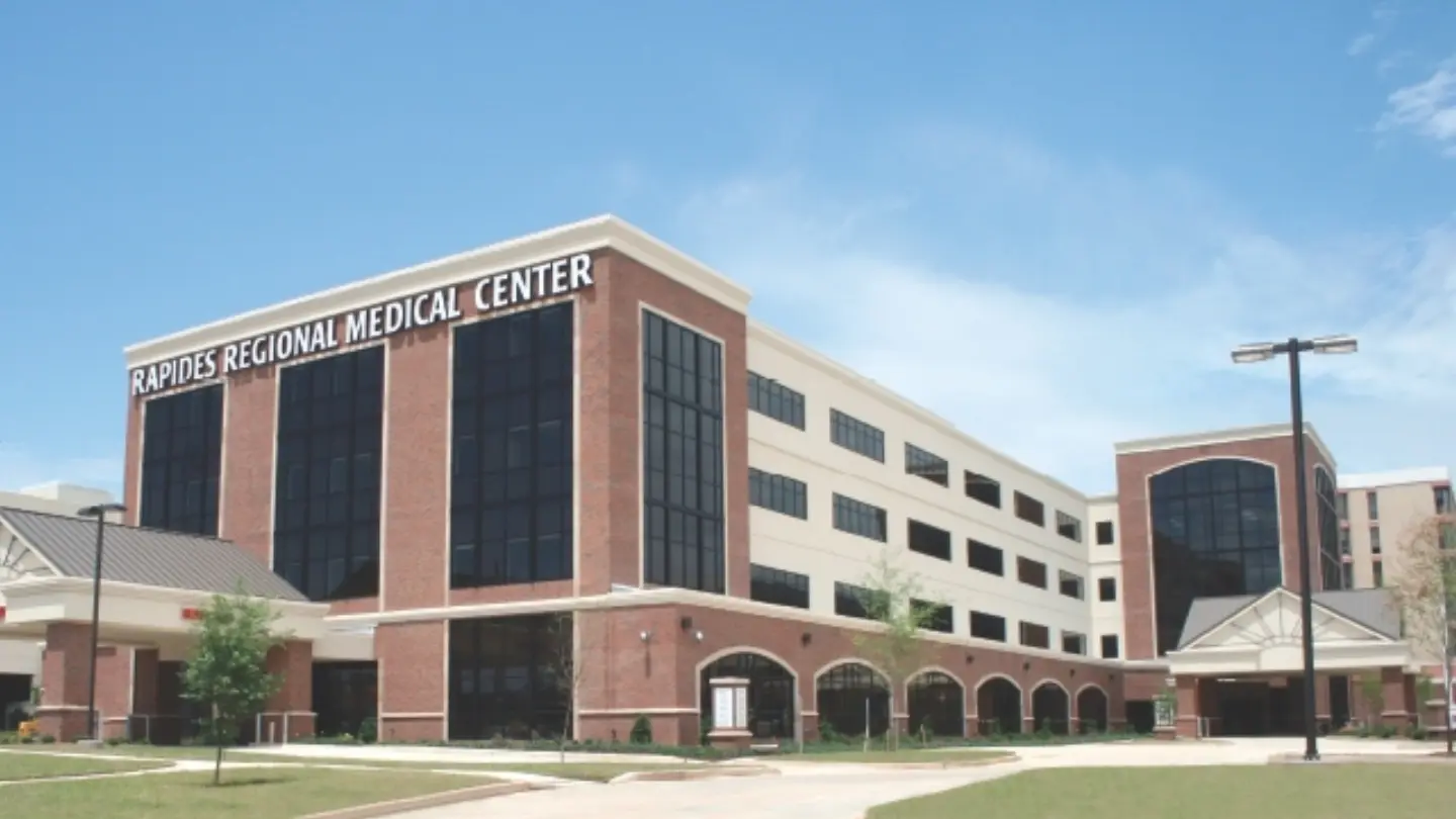 Exterior view of Rapides Regional Medical Center.