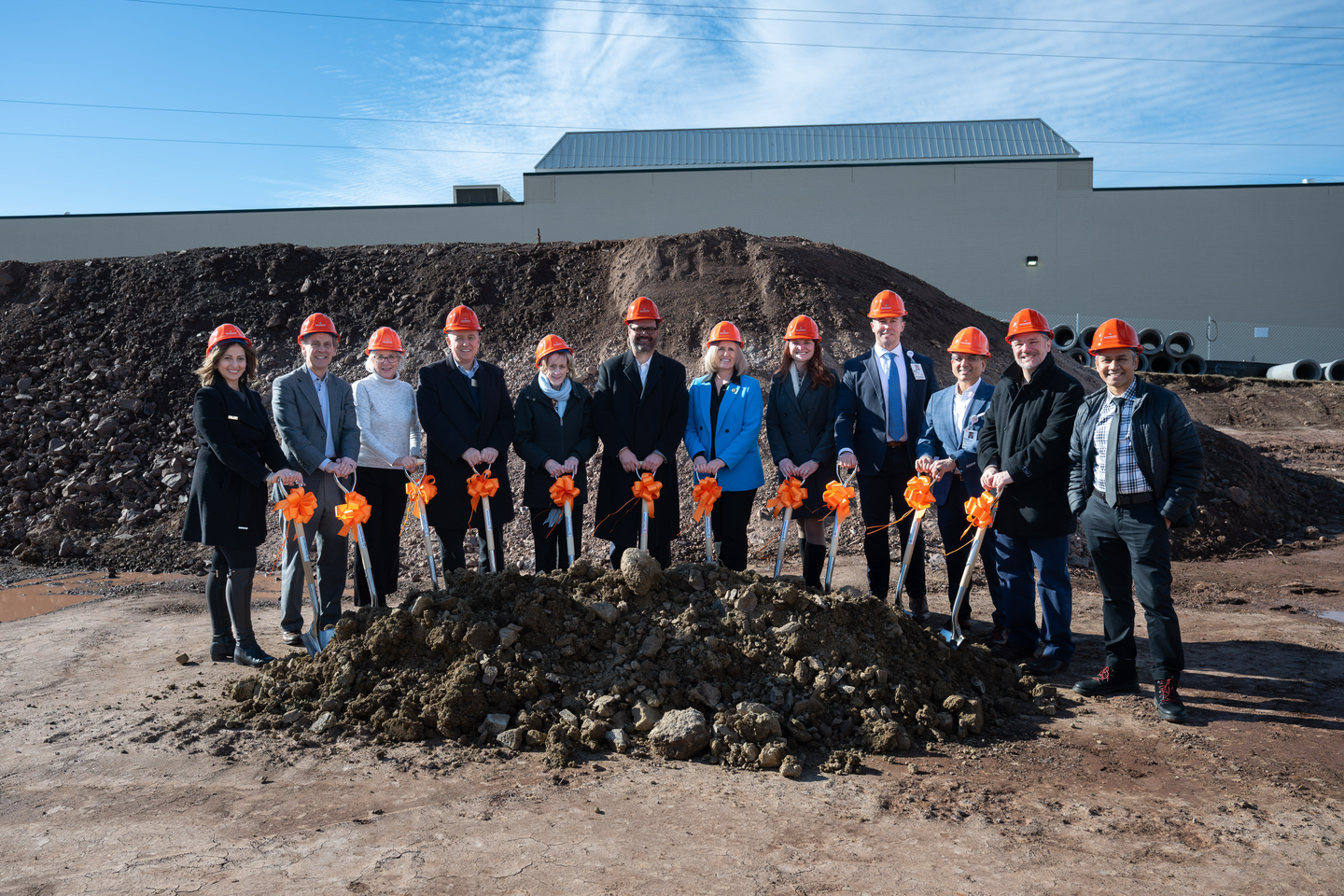 The Leesburg ER & Imaging groundbreaking brought together leadership from Reston Hospital Center, Loudoun County, and the Town of Leesburg.