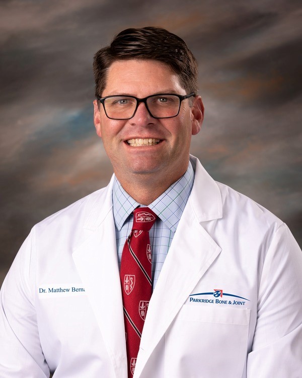 Dr. Matthew Bernard, Parkridge Bone and Joint surgeon.