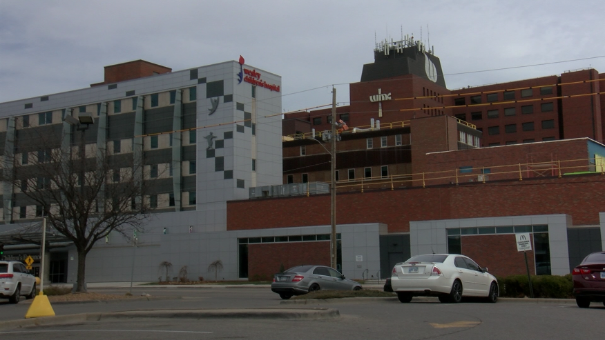 Pediatric leukemia treatment building at Wesley Hospital.