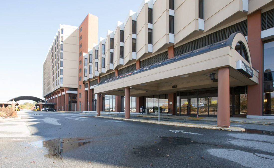 St. Joe's building exterior.