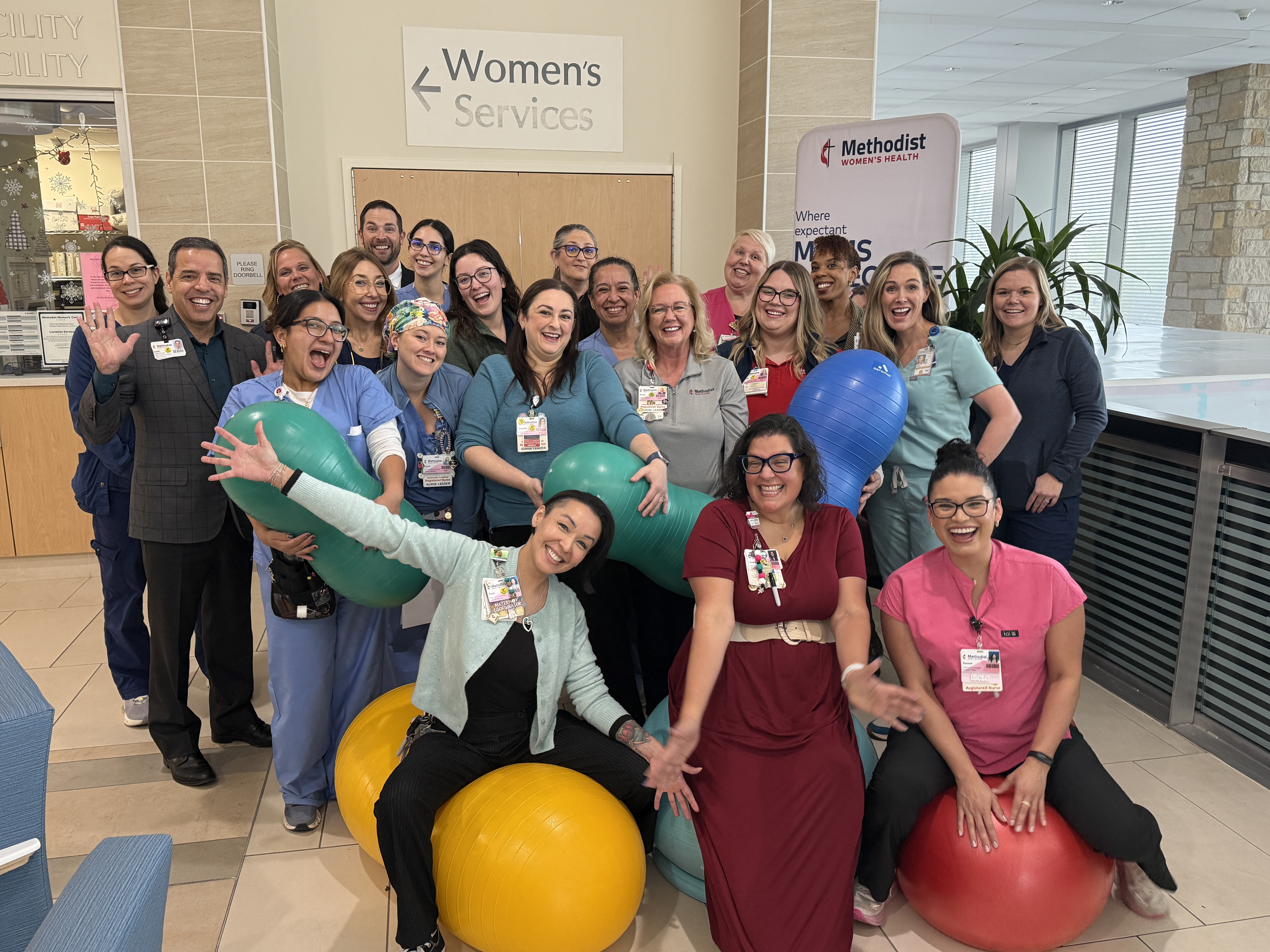 Women's Services team at Methodist Hospital Stone Oak.