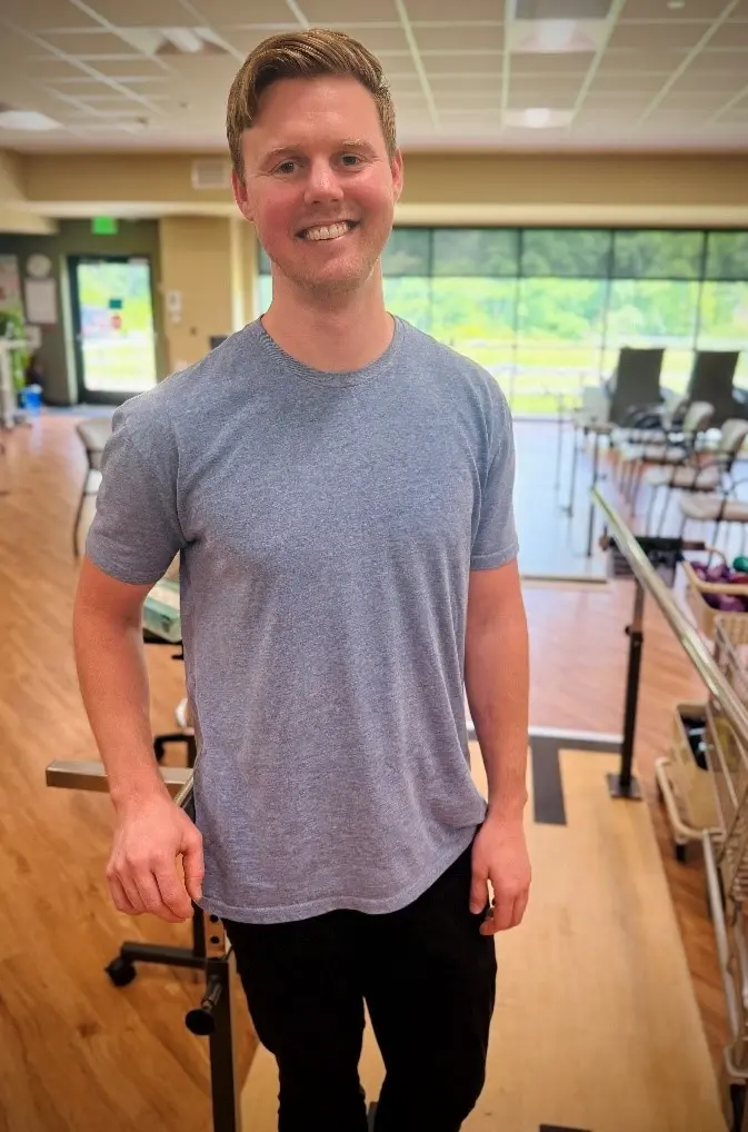 PACE physical therapist Nathan Ziemba.