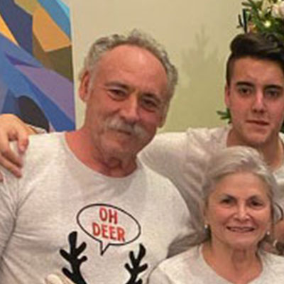 Jim Frost and his family.