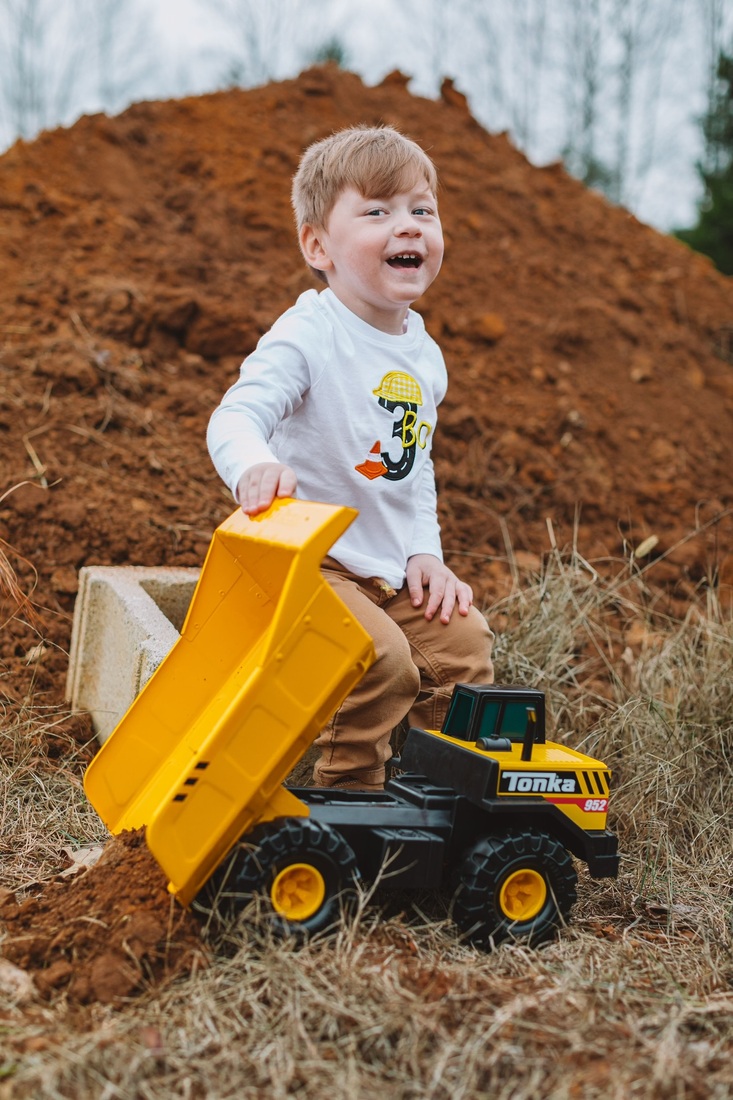 Bo Marvin present day playing with his favorite toys