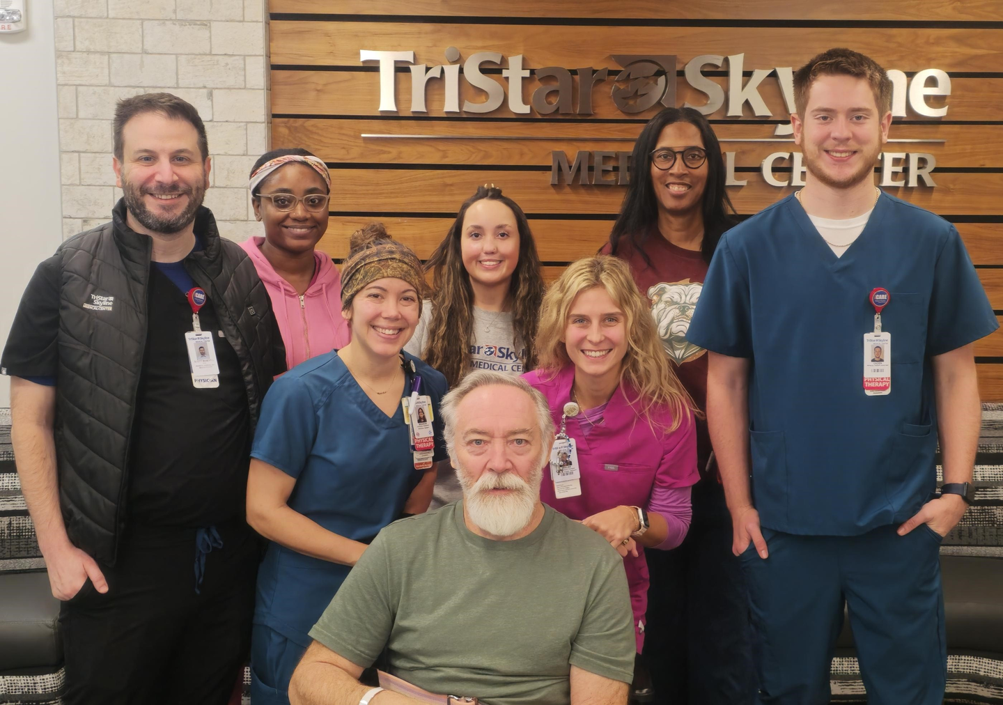Harold Brockett and the TriStar Skyline Medical Center team
