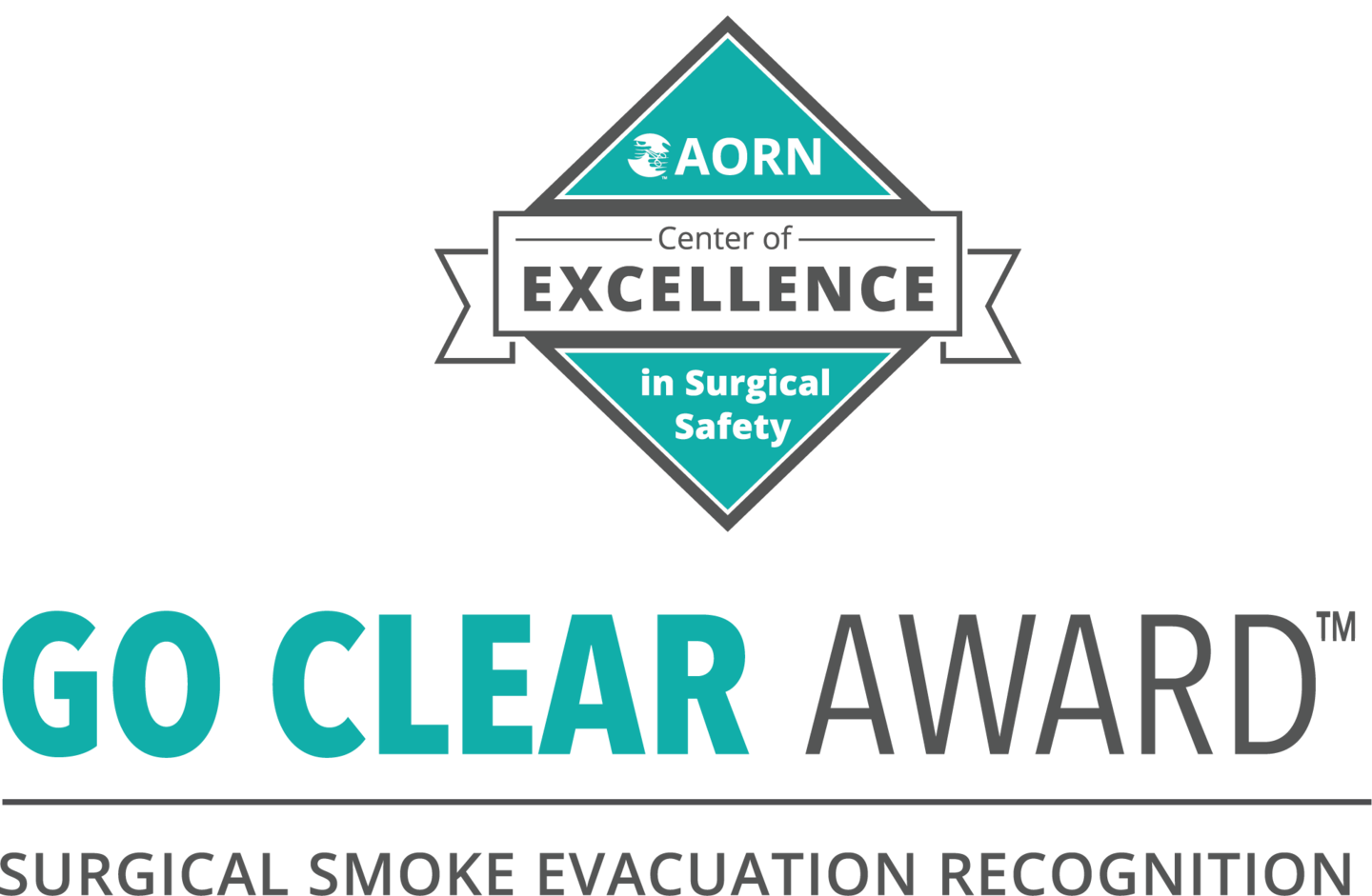 HCA Florida healthcare AORN Award-Surgical smoke evacuation recognition and surgical safety.