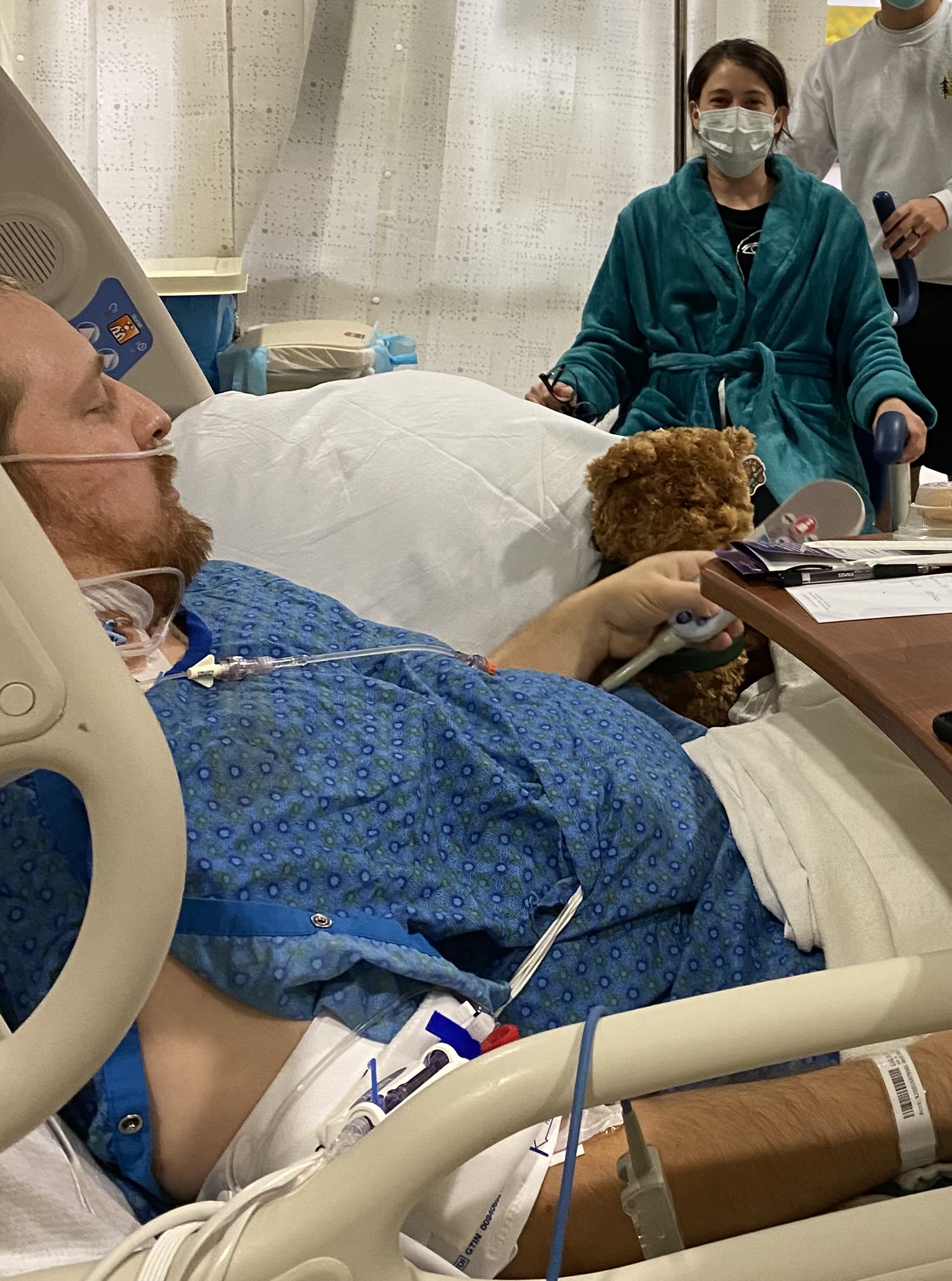 A blood test confirmed that Kelsey was able to donate her kidney to her best friend, Colin.