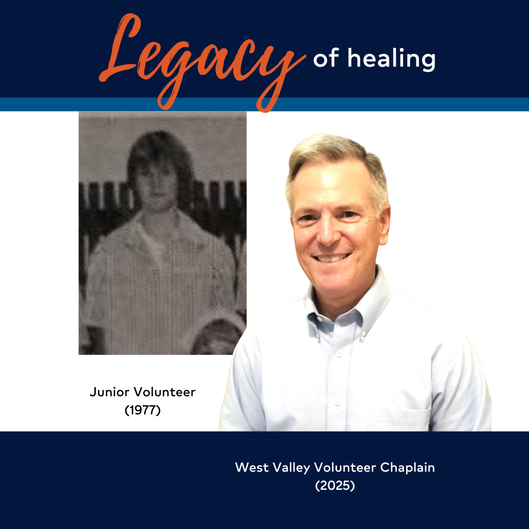 Decorative image of the story of a photo of a young man and then one of a old man.