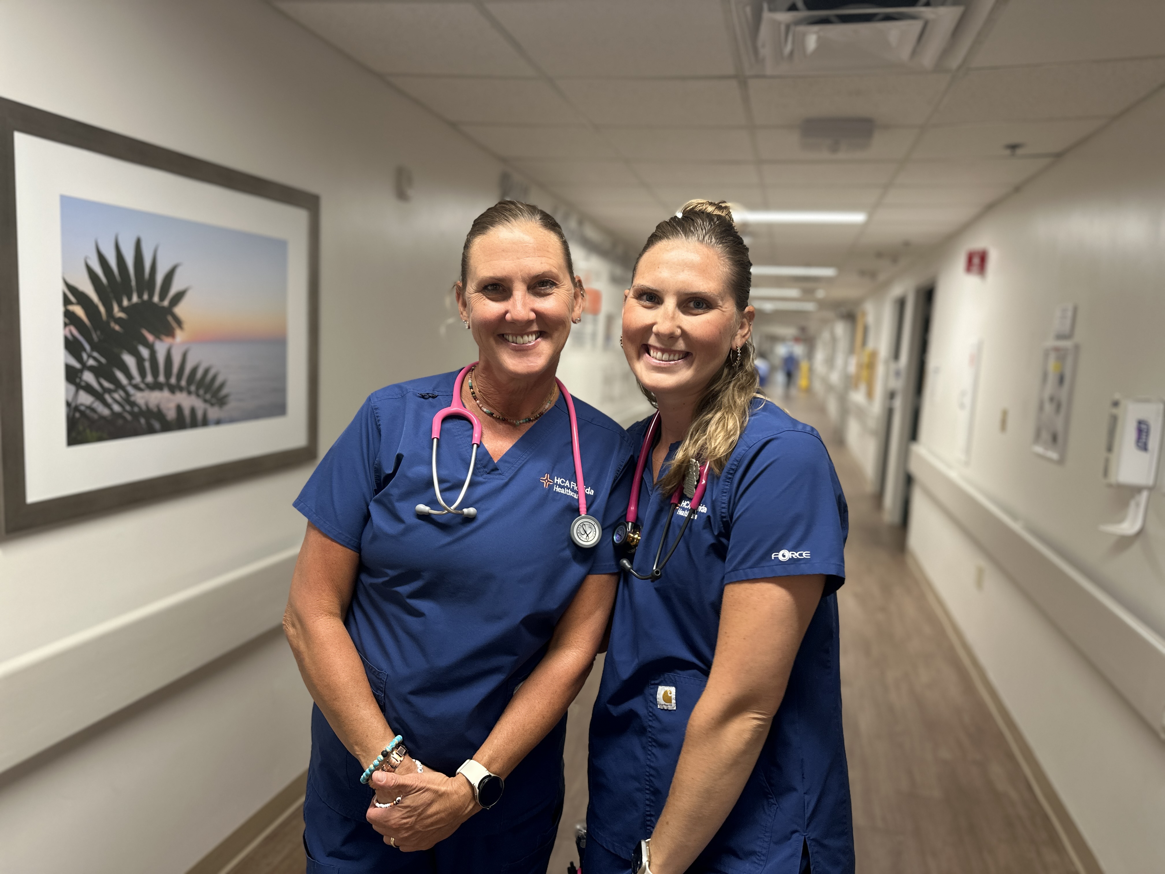 Mother and Daugher nursing team, Molly and Lily Bakulski.