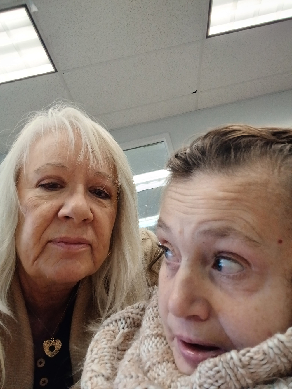 Lisa Buchanan with her daughter.