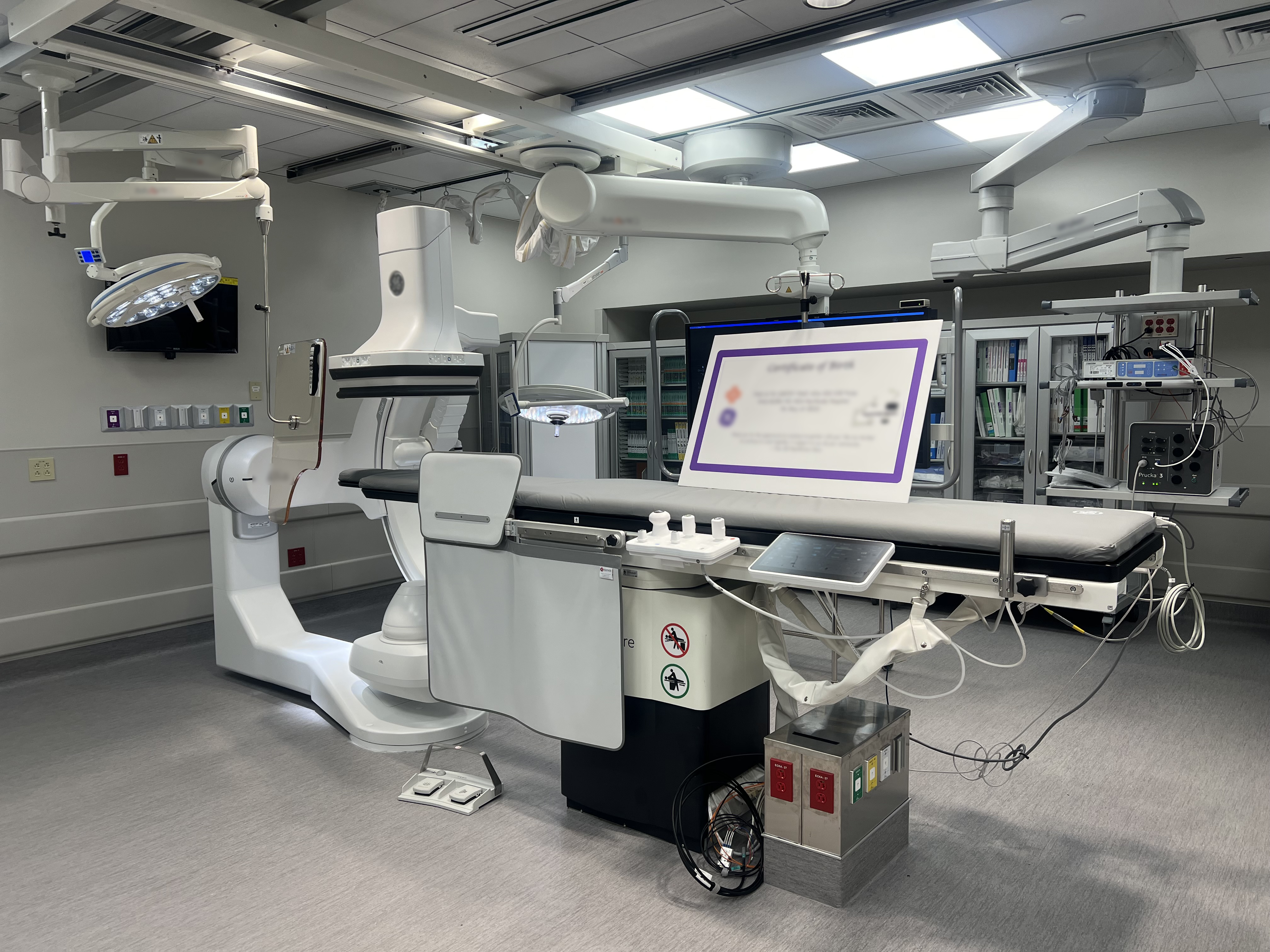 Brand-new Catheterization Laboratory with cardiology robotic machine