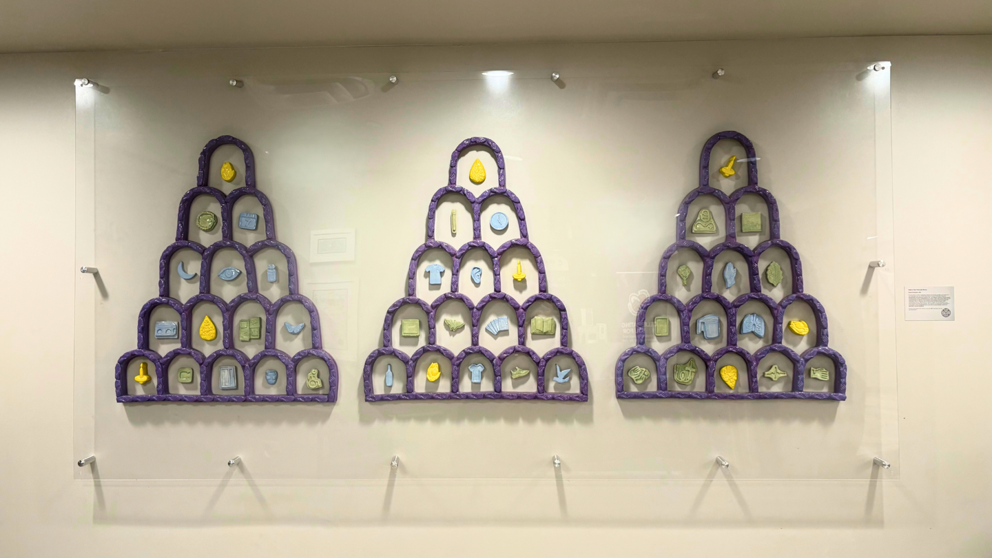 Hearts That Flow Like Rivers by artist Jenelle Esparza