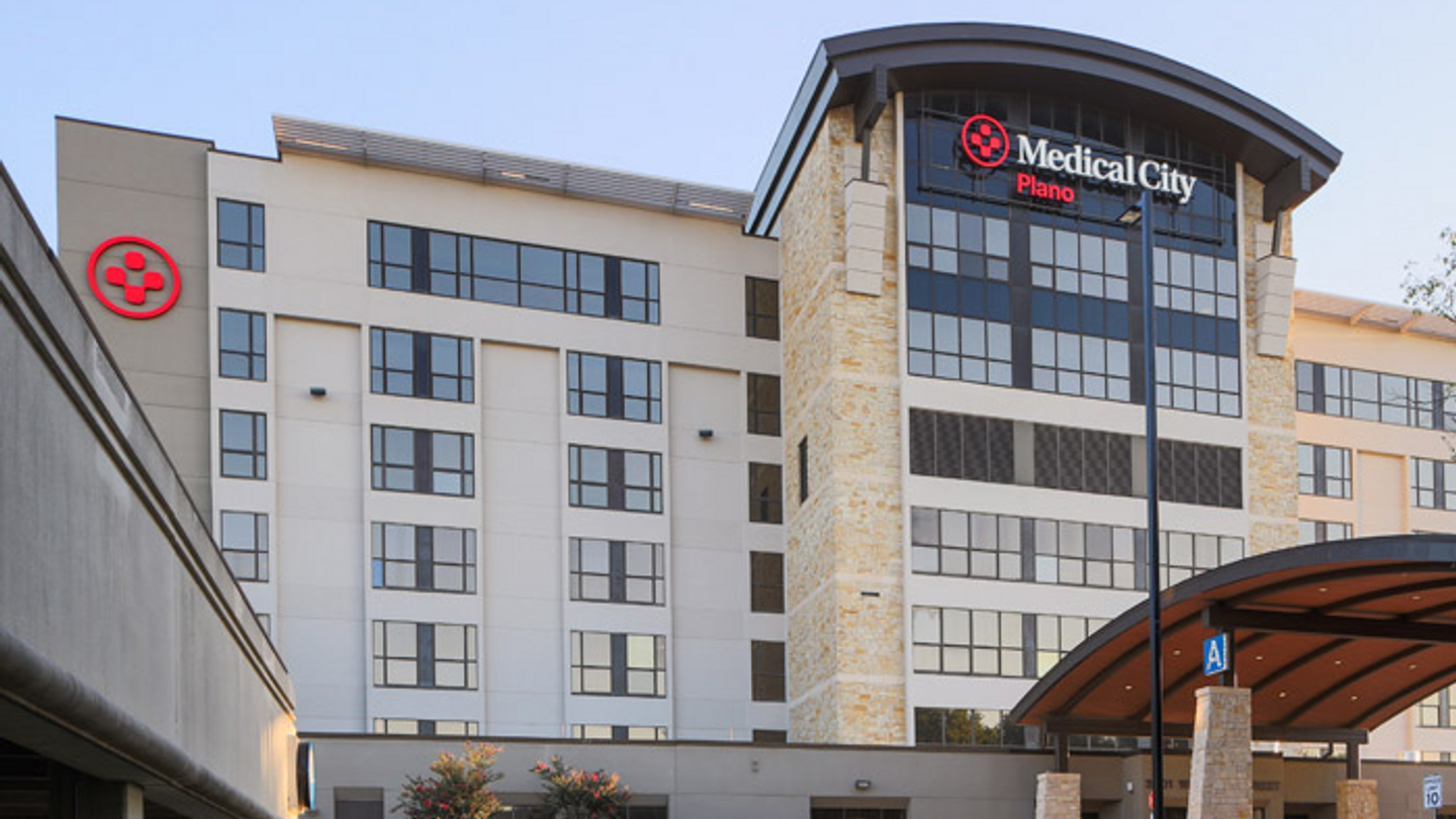 Exterior image of Medical City Plano