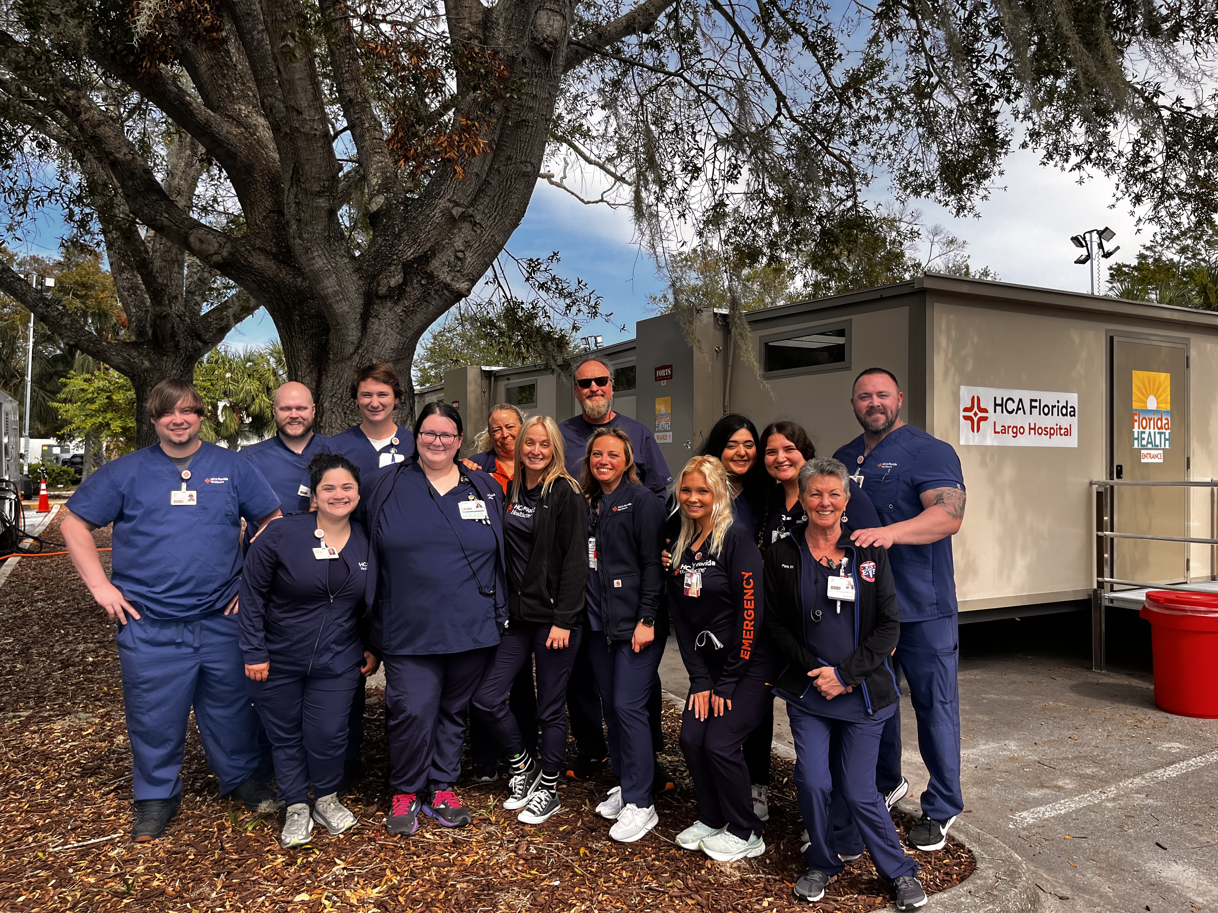 Largo Hospital ER team ready to serve the community at mobile medical unit