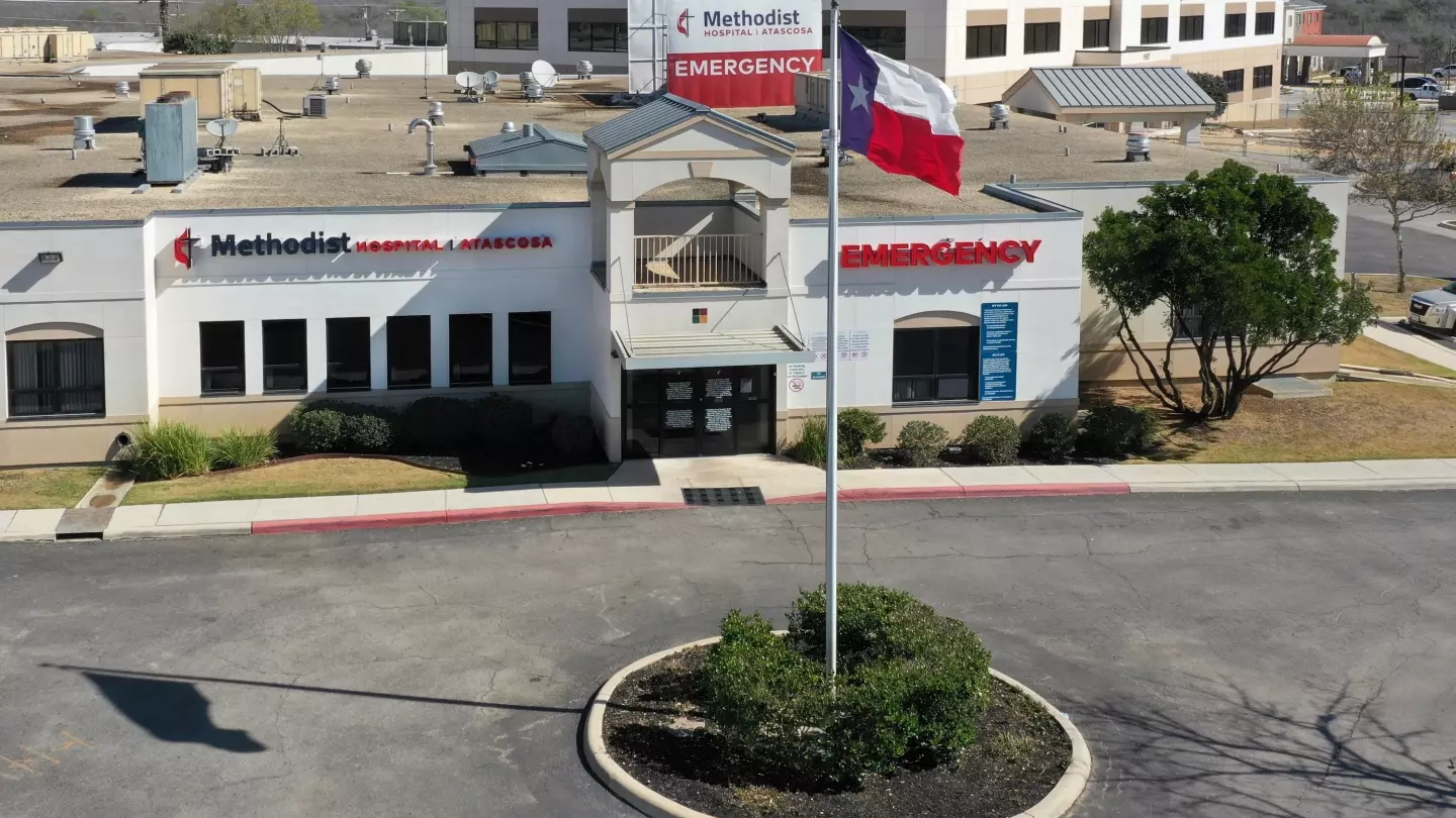 Exterior of Atascosa Hospital