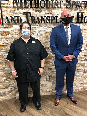 Frank Acevedo, CNO at Valley Regional Medical Center and Dave Allen, CNO at Methodist Hospital | Specialty and Transplant.