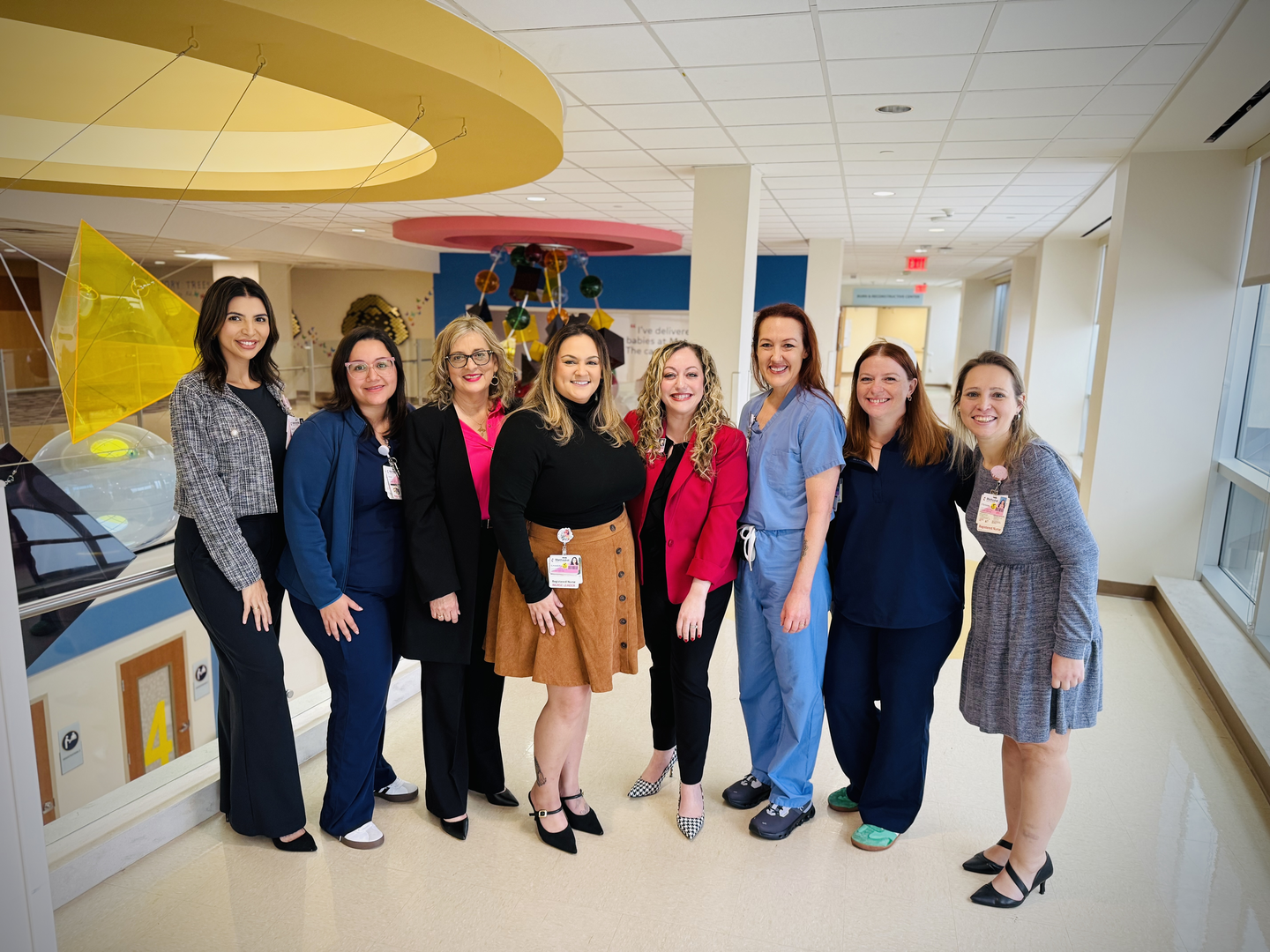 Women's Services team at the Methodist Children's Hospital.