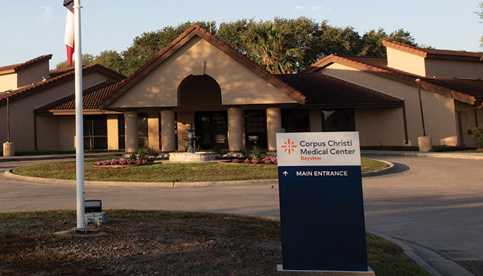 Exterior view of Corpus Christi Medical Center - Bayview location.