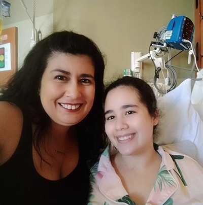 Marissa Little with mom, Nikki
