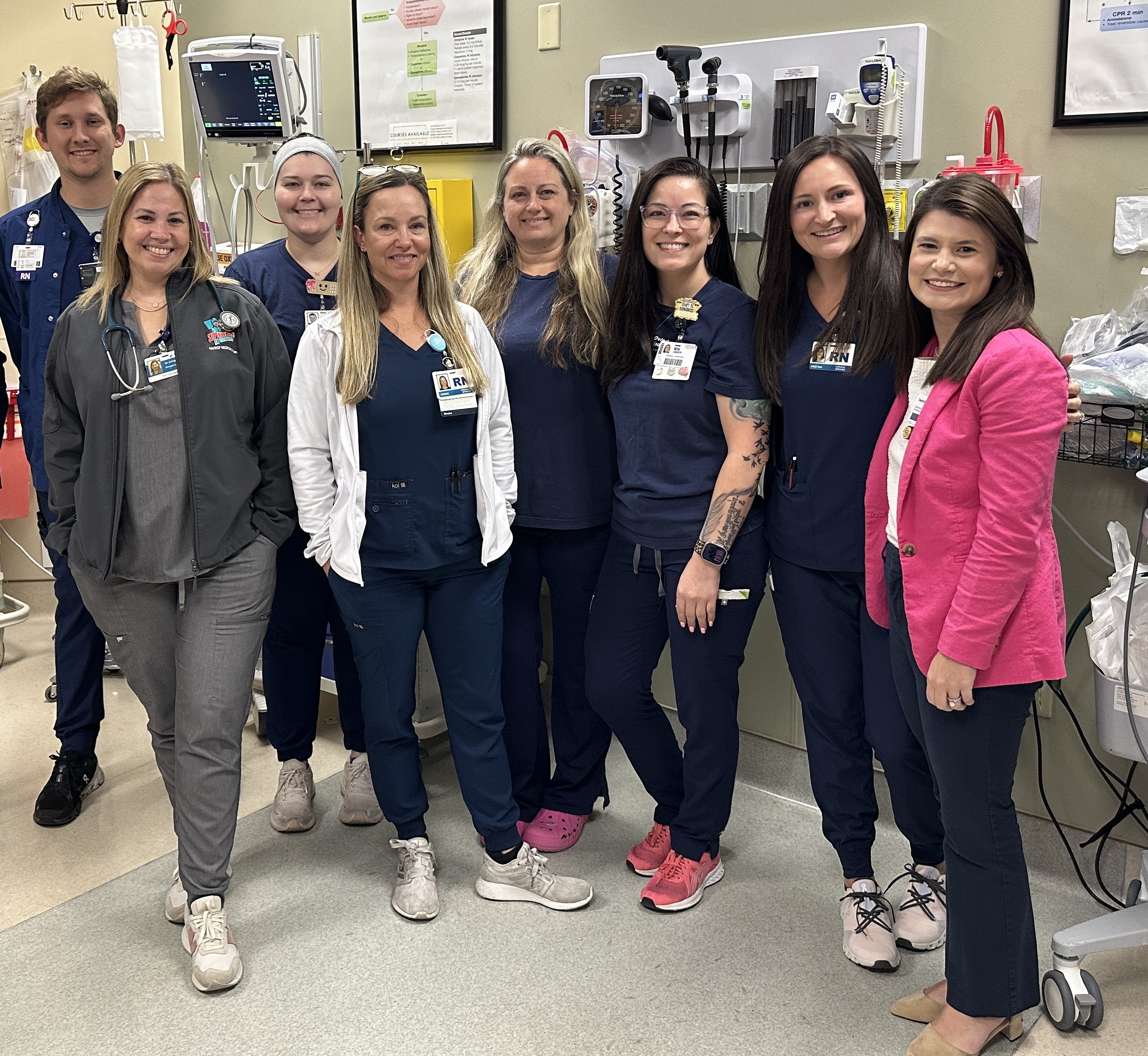ER team at Oviedo Medical Center