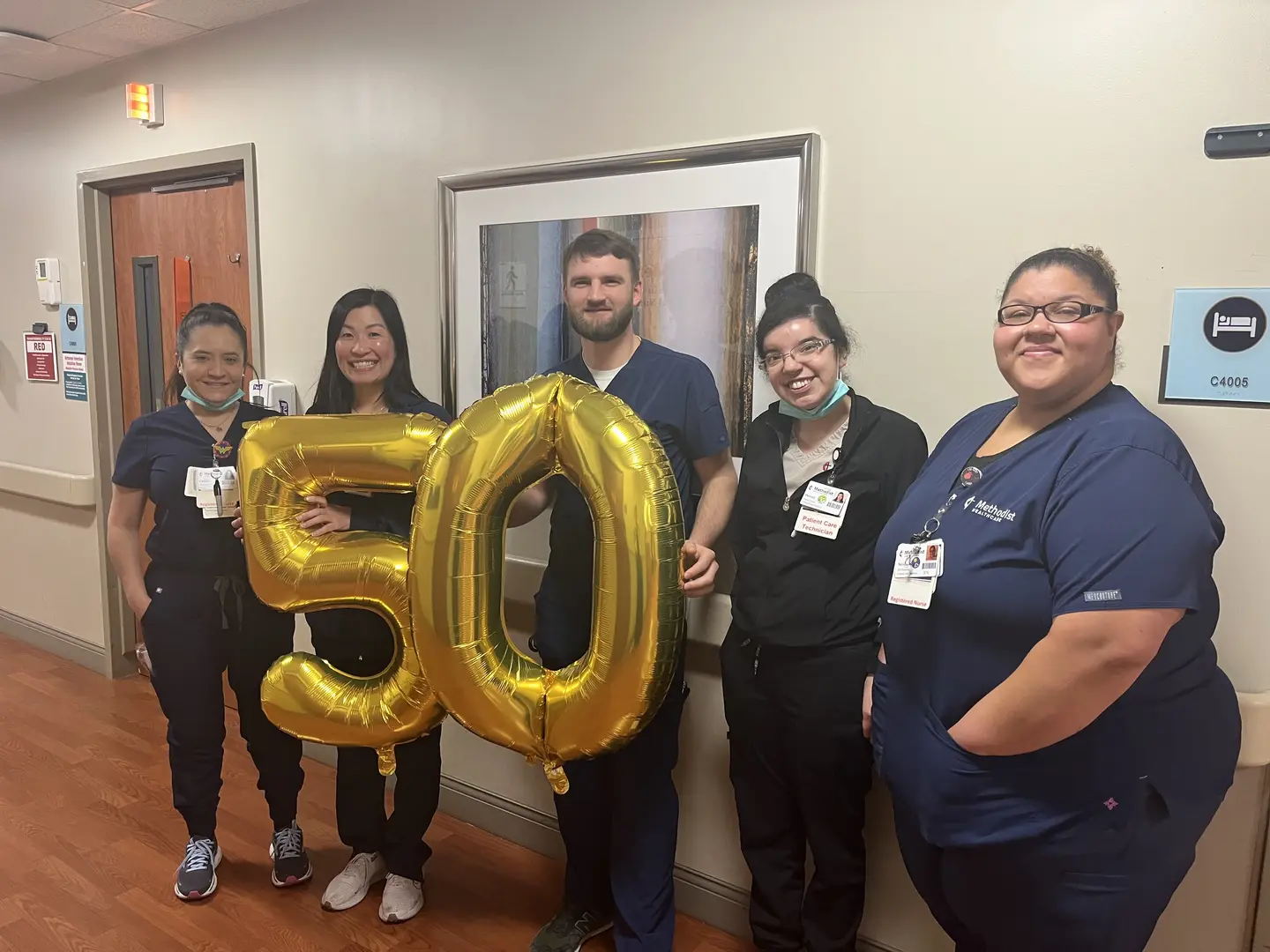 Methodist hospital colleagues are thrilled to be honored as a top fifty hospital in cardiology.