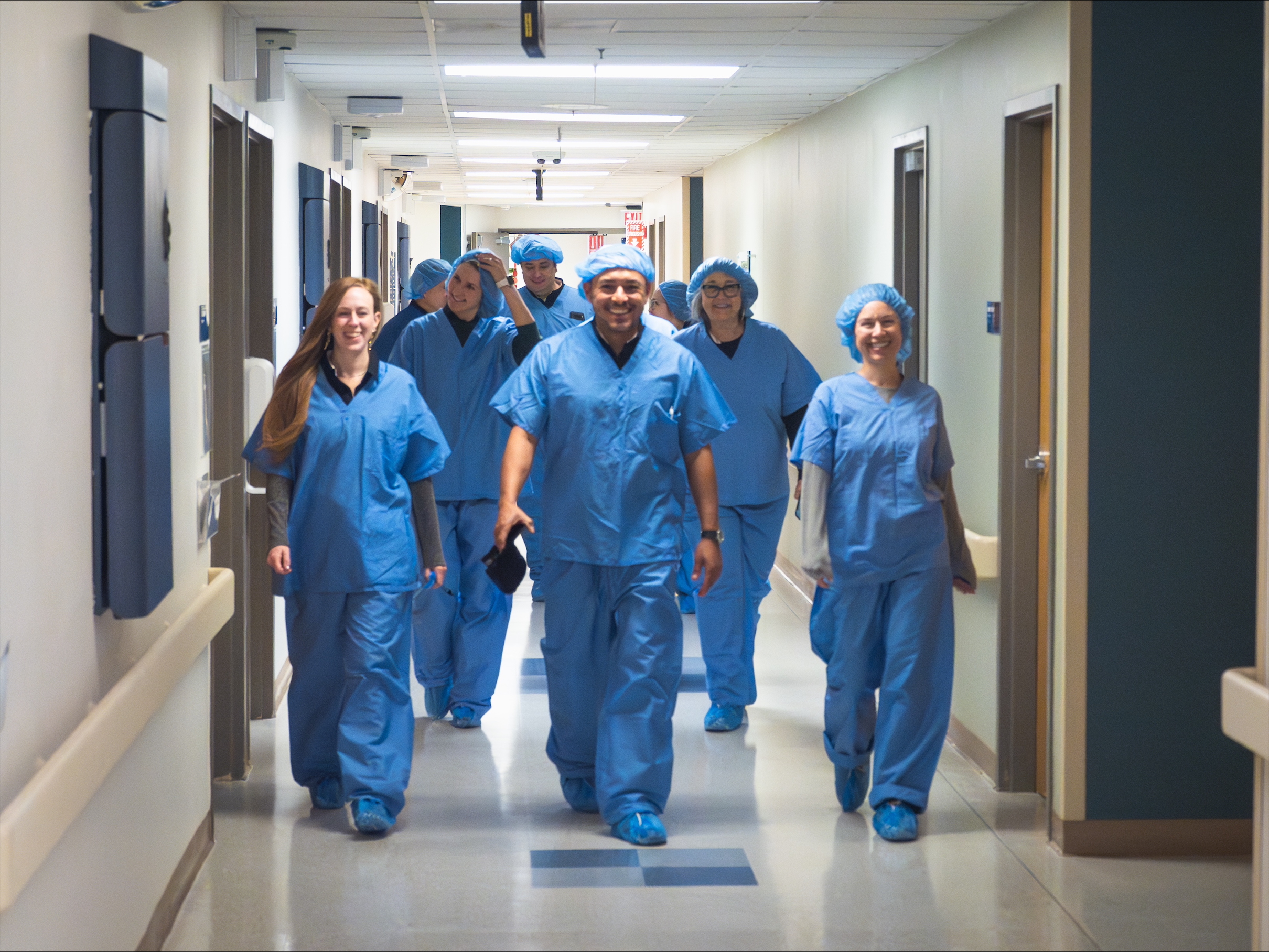 Leadership Gillespie County Class of 2025 walks through Methodist Hosptial | Hill Country
