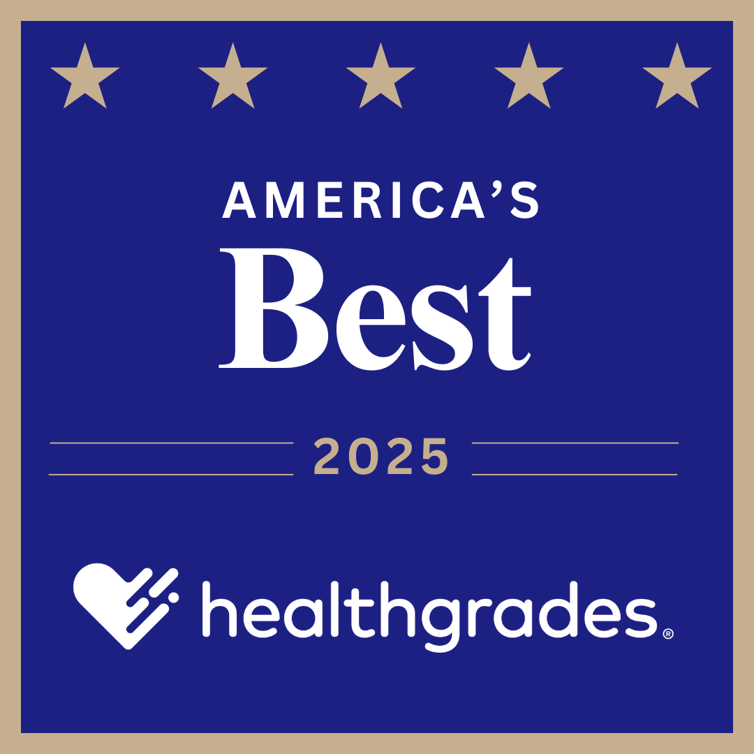 Healthgrades America's Best 2025.