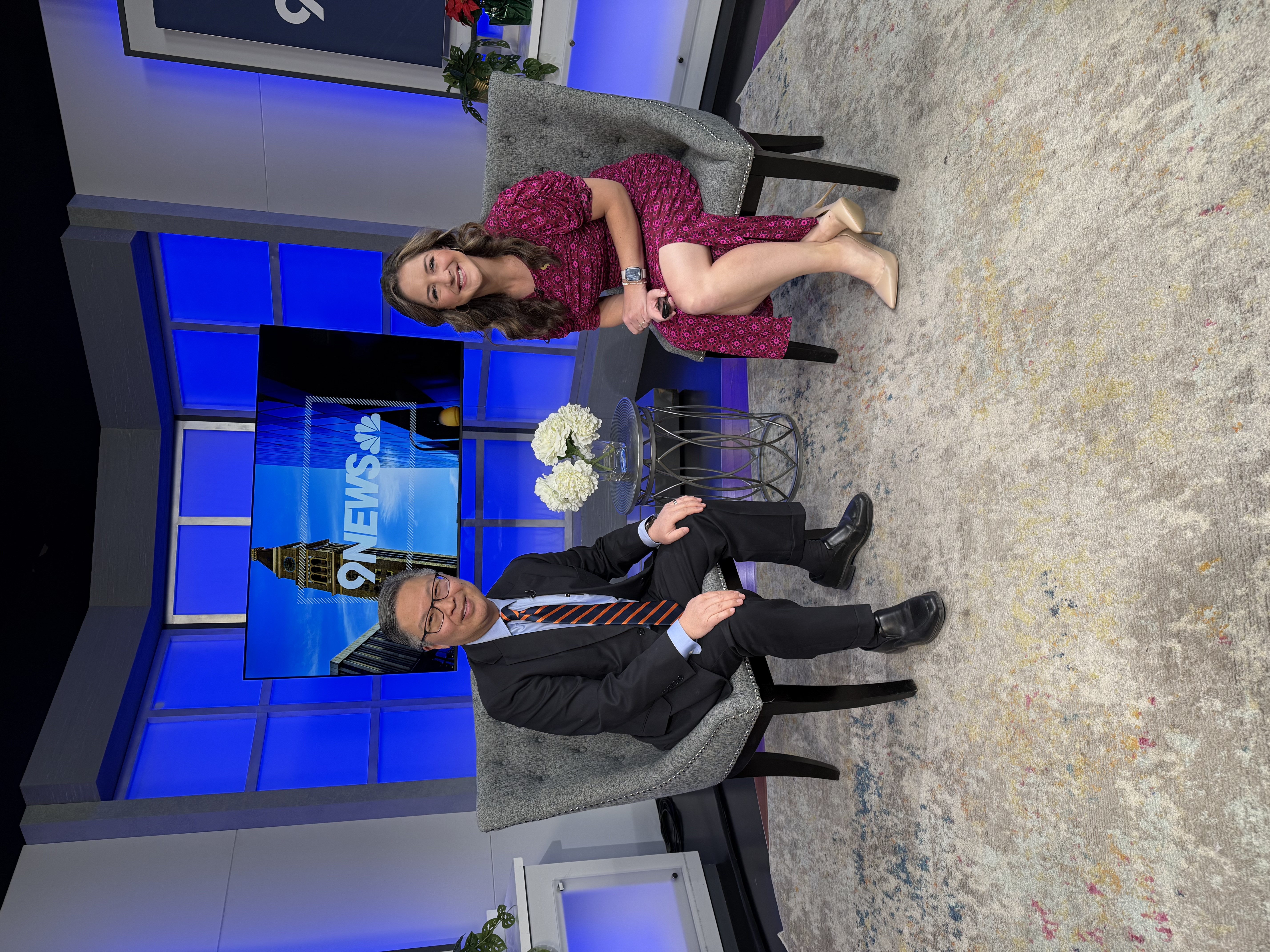 Frank H. Chae, MD discussed the rise in obesity in the US with NBC News 9 host.