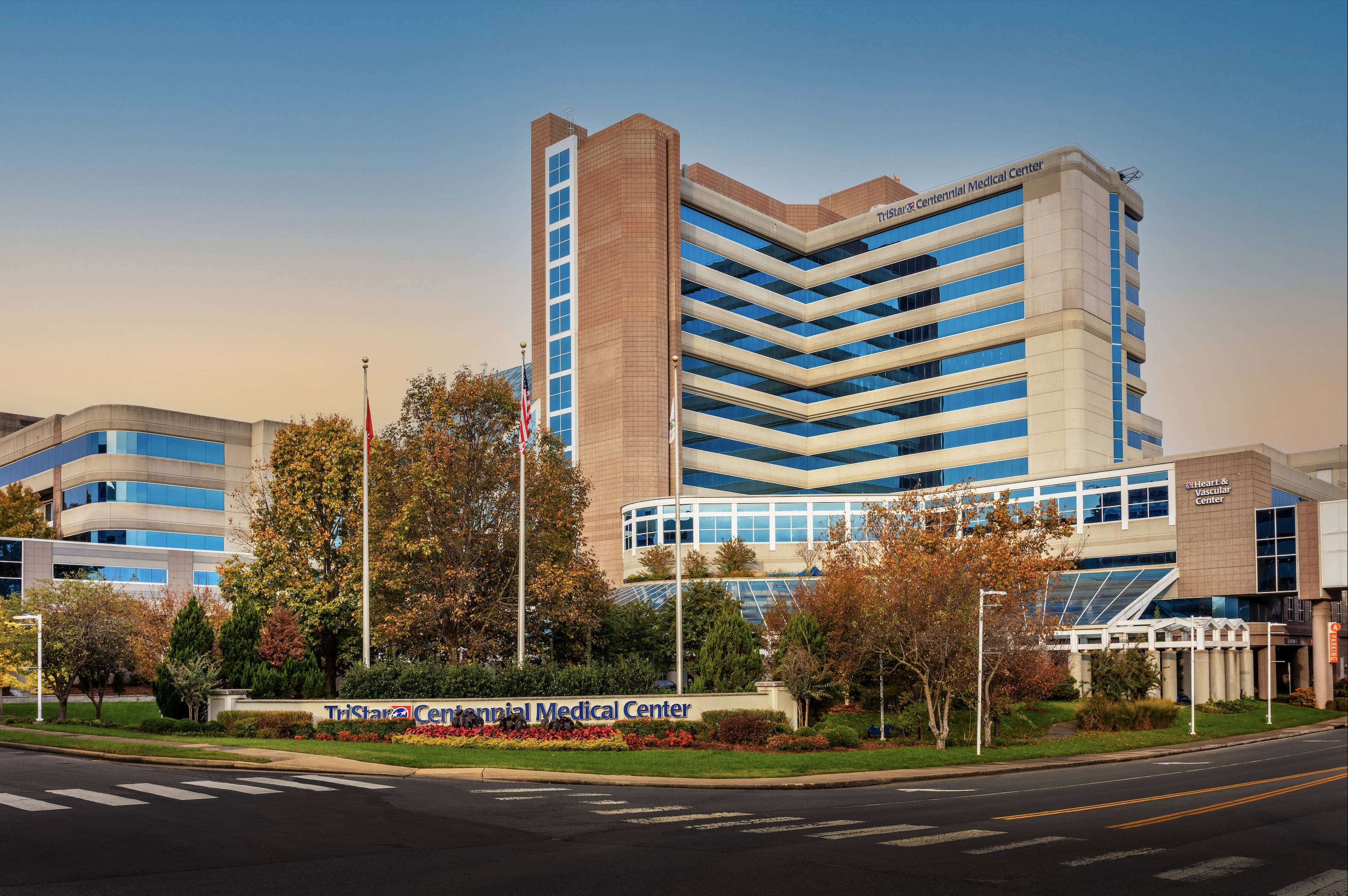 Exterior view of TriStar Centennial Medical Center