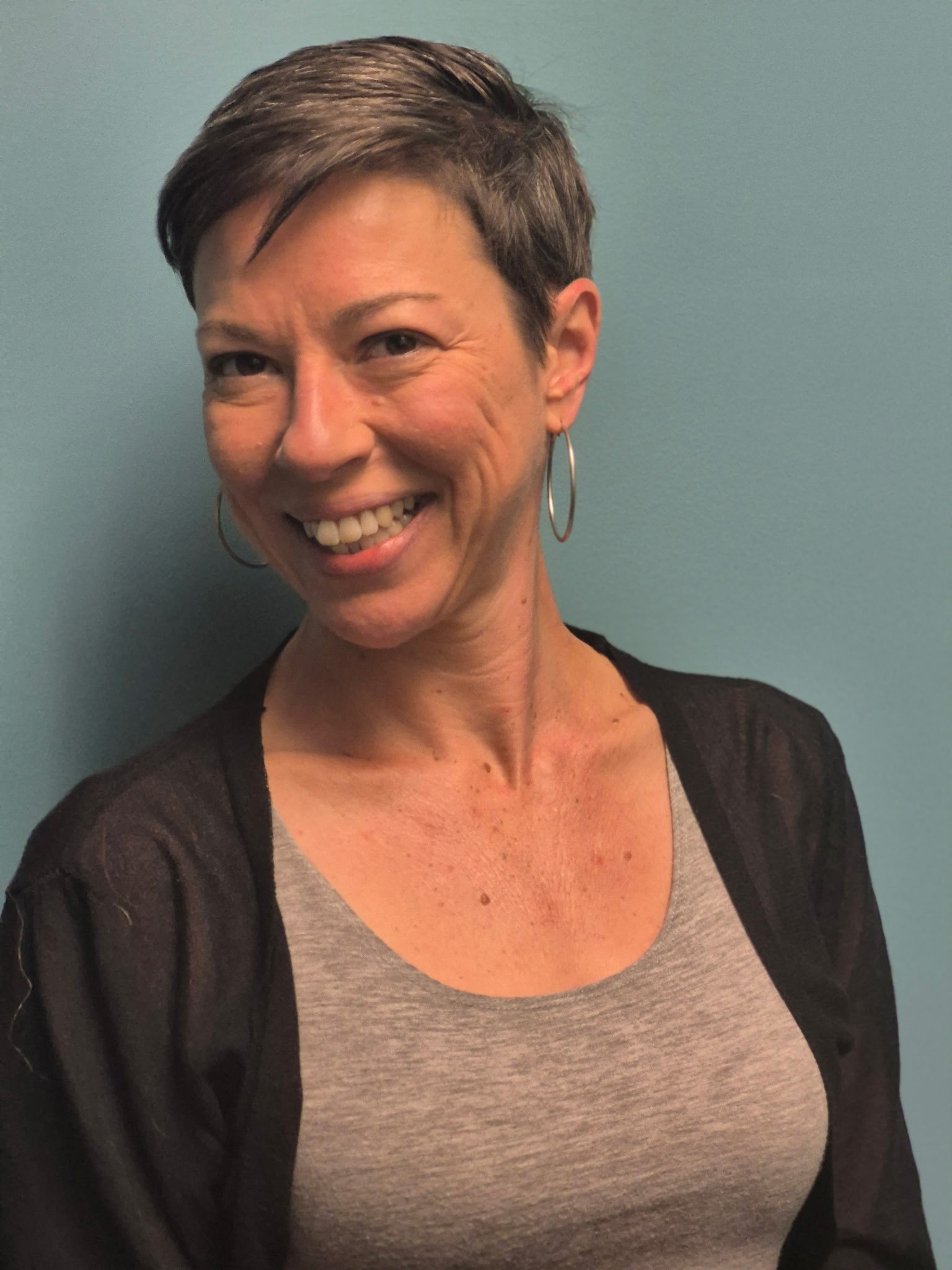 Marie Phillips is all smiles as she celebrates getting her life back after surgery at Johnston Willis Hospital.