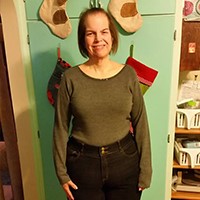Chrissy Wiley after weight loss surgery.