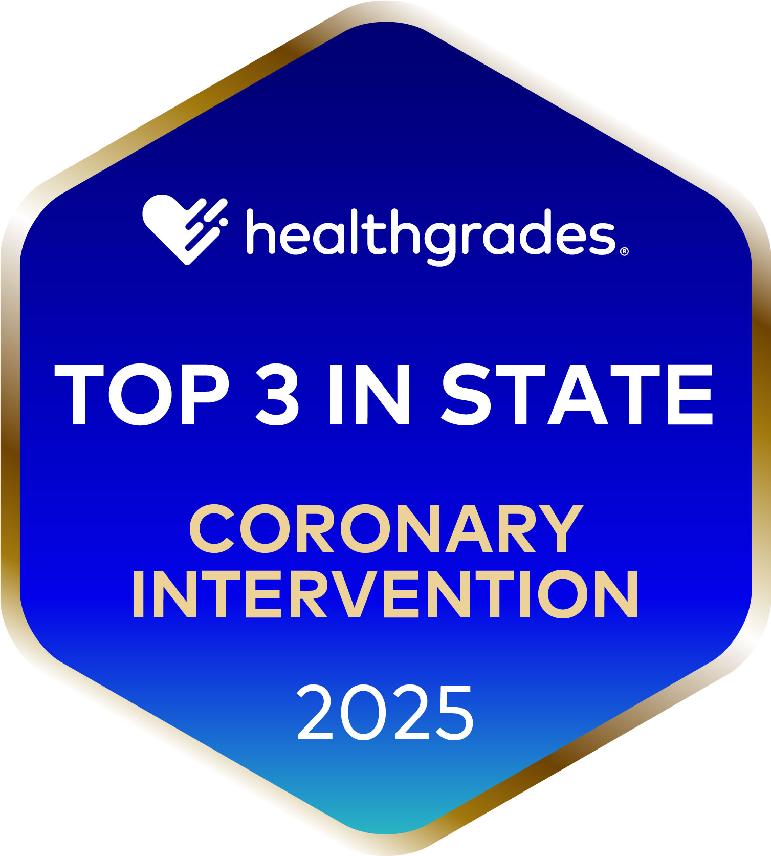 Healthgrades Top 3 In State Coronary Intervention 2025
