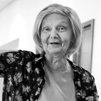 Mary Bostic smiling.