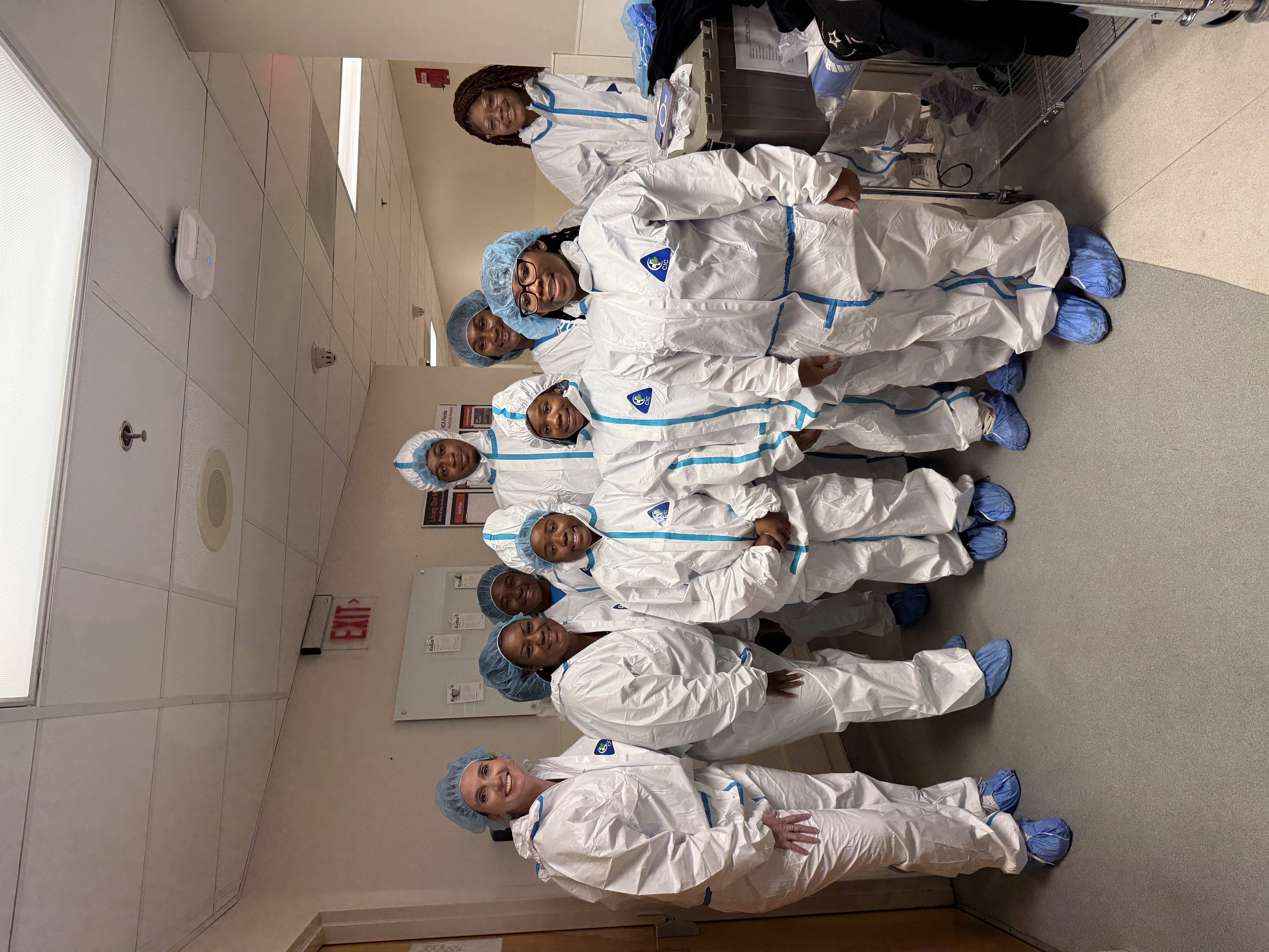 Boys and Girls members pose while at a HCA Florida hospital location.