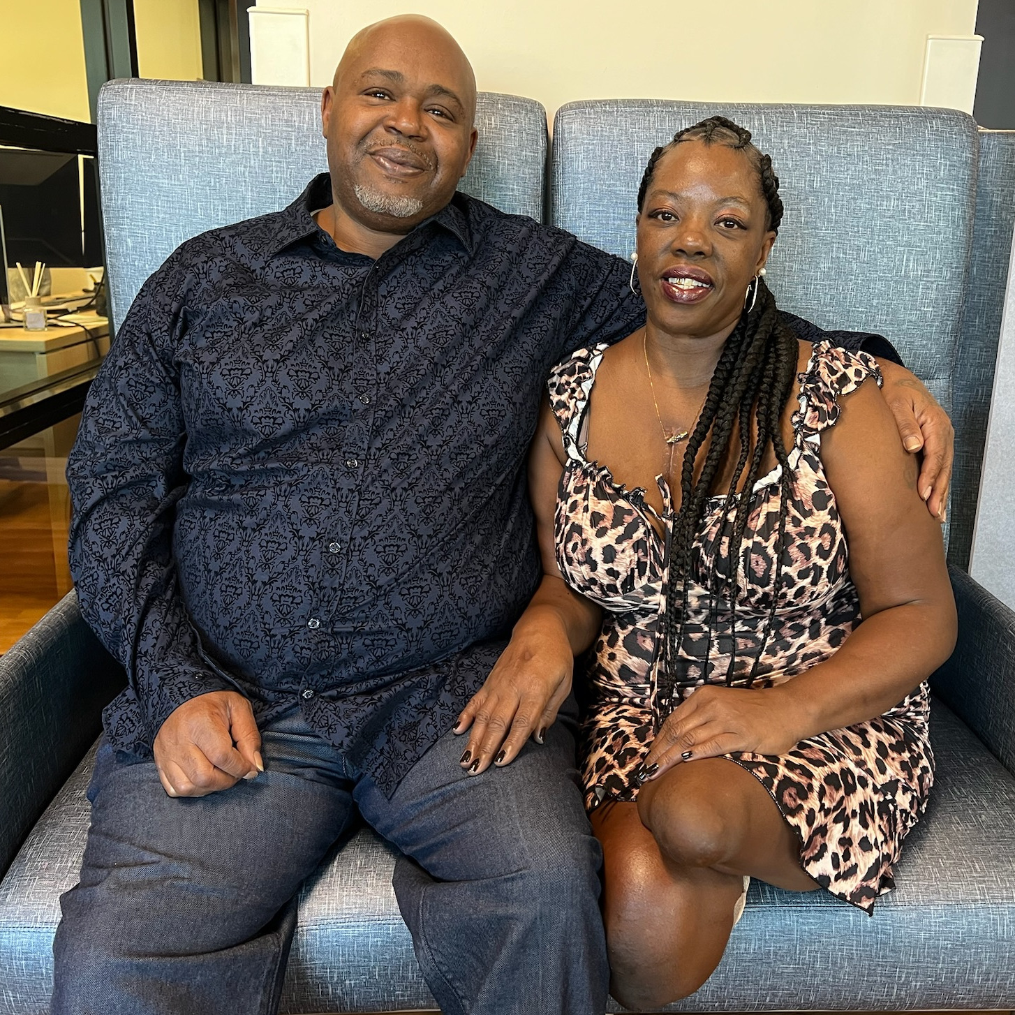 Debra Shine and her husband come back to HCA Florida Brandon Hospital.