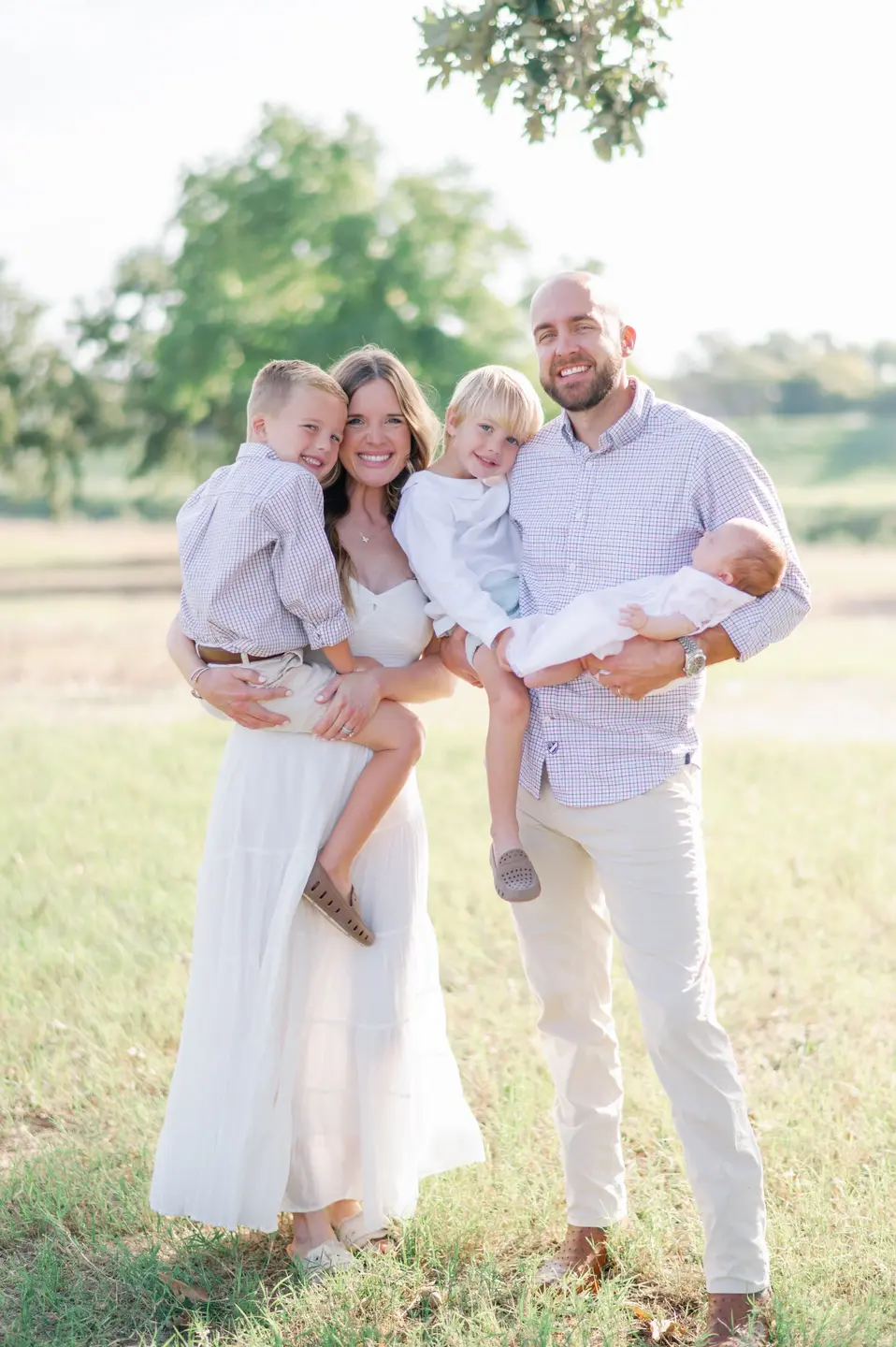 Morgan Hibbard and family