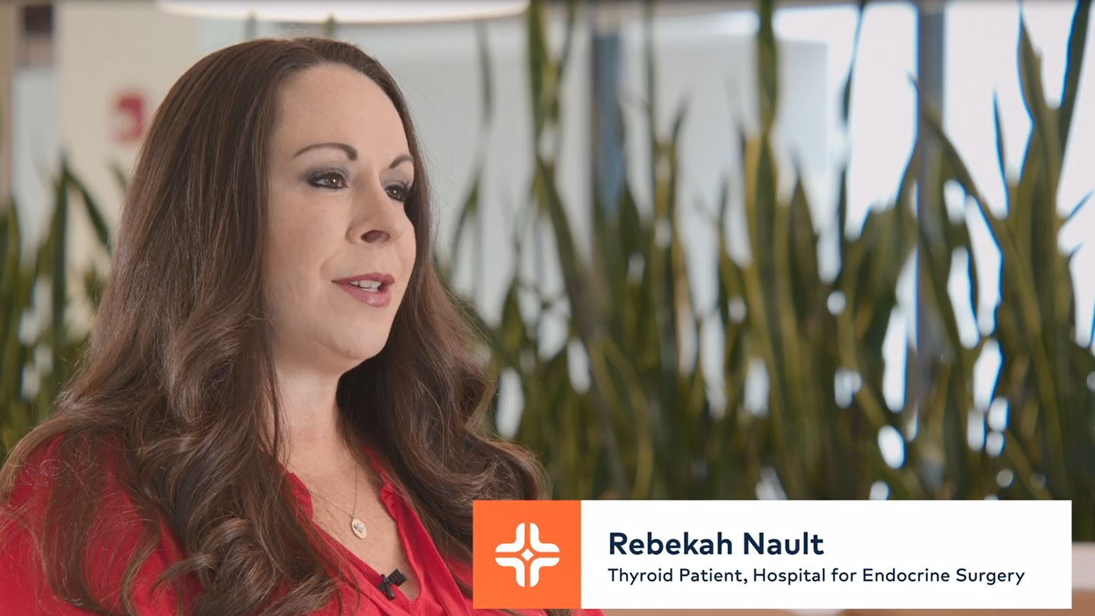 Rebekah Nault - Thyroid Patient, Hospital for Endocrine Surgery.