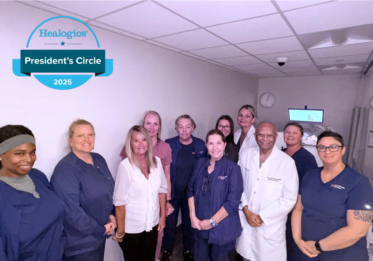 Healogics president's circle 2025 - group photo of wound care team