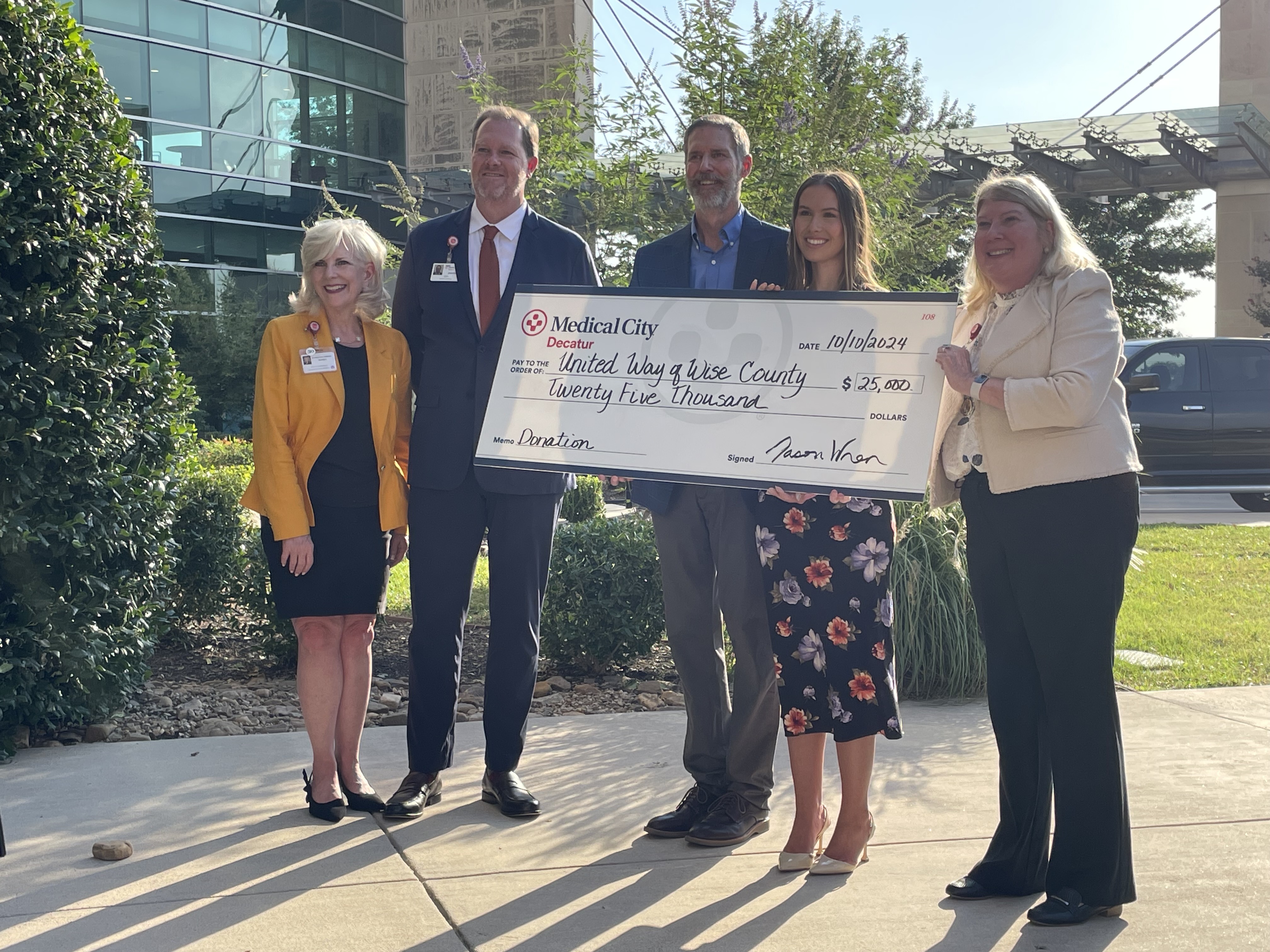 MC Decatur Check Presentation