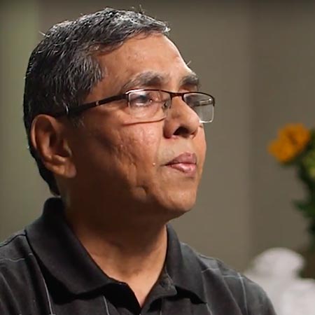 Sudesh Shah speaking about his stroke experience.