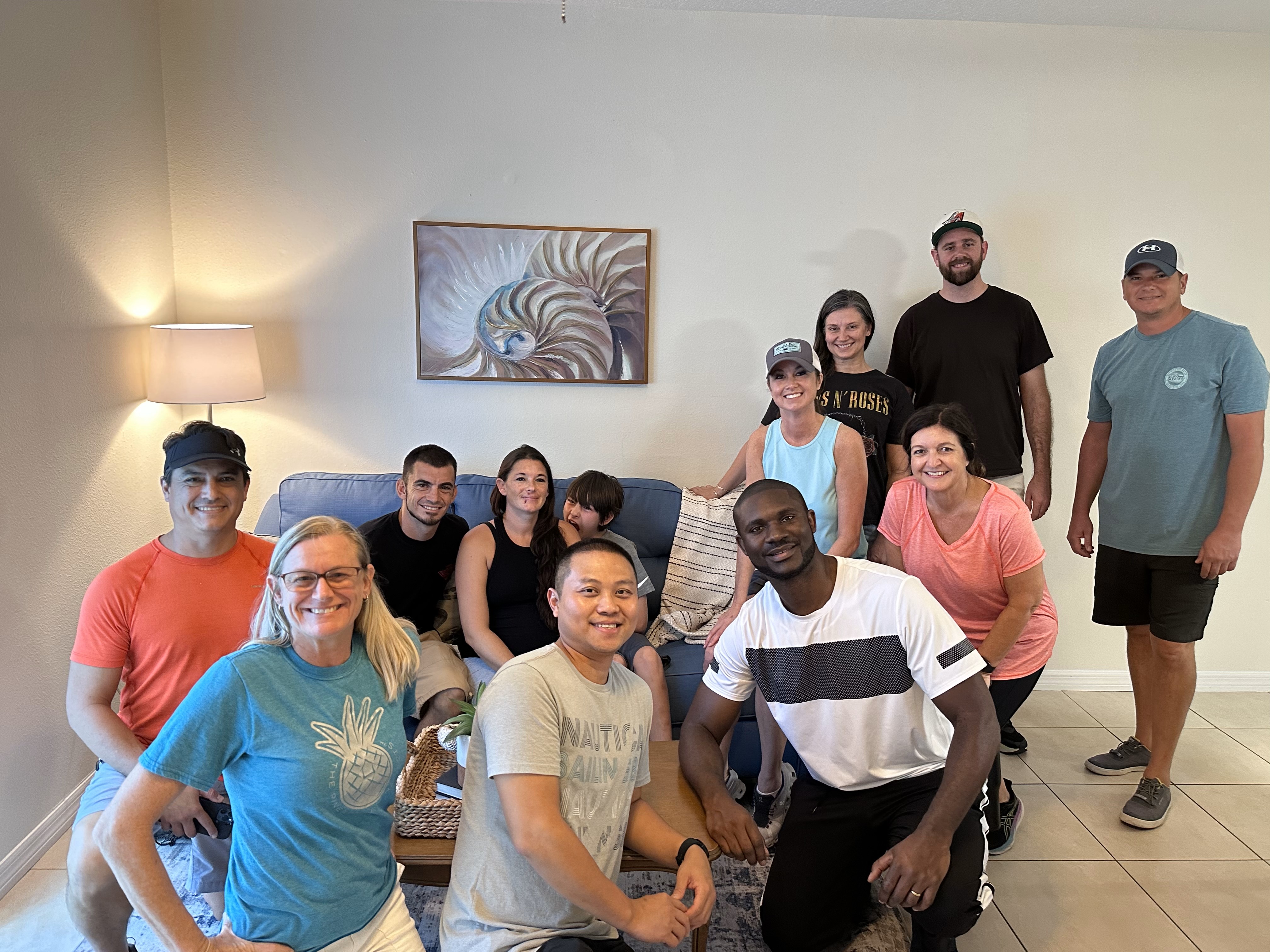 HCA Florida Northside Hospital colleagues pitch in to help a patient care technician move into a new home after hurricanes damaged her residence.