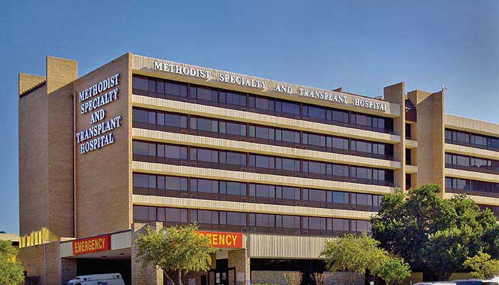 Exterior of Methodist Specialty and Transplant Hospital