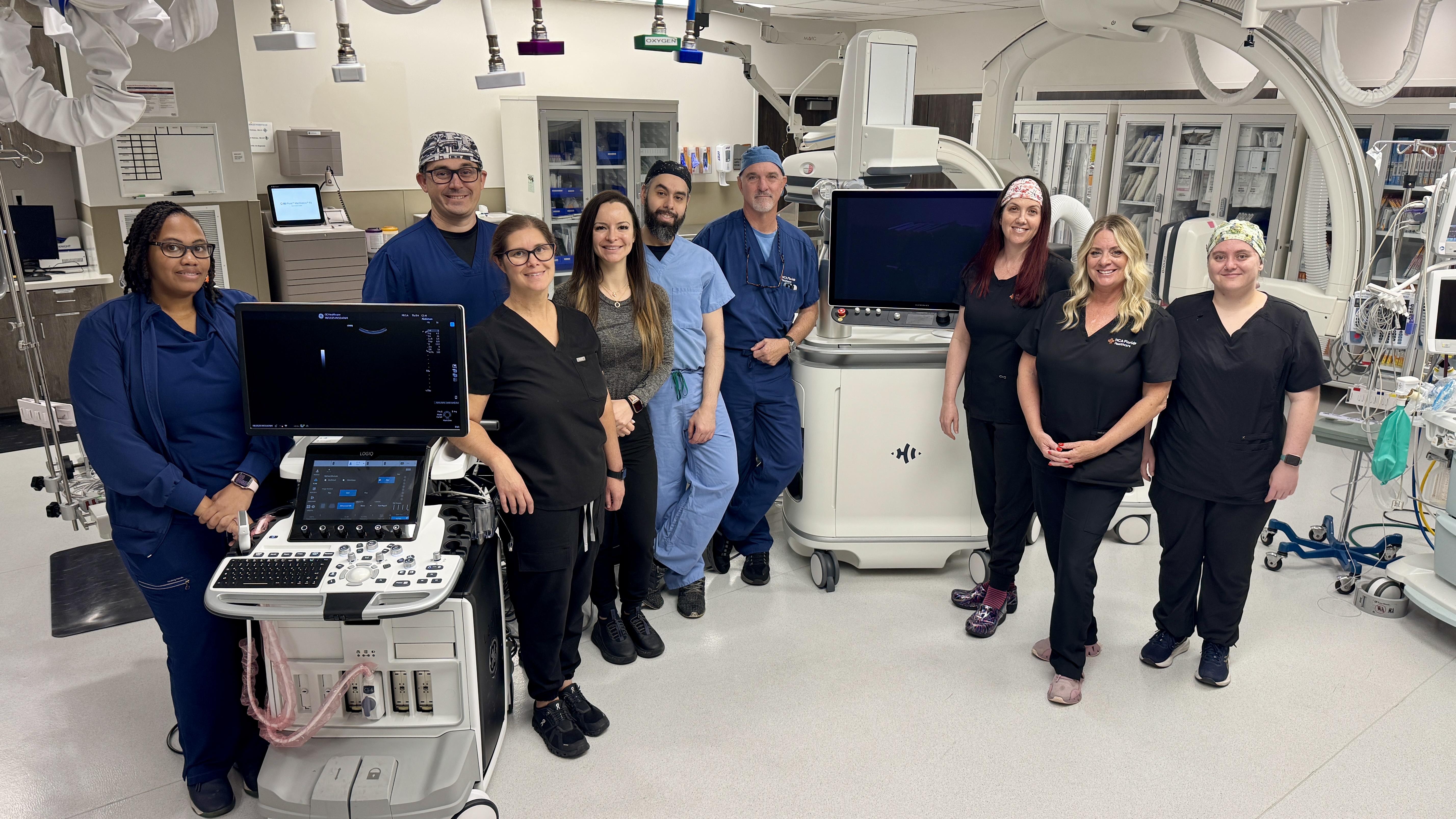 HCA Florida Largo Hospital histotripsy team.